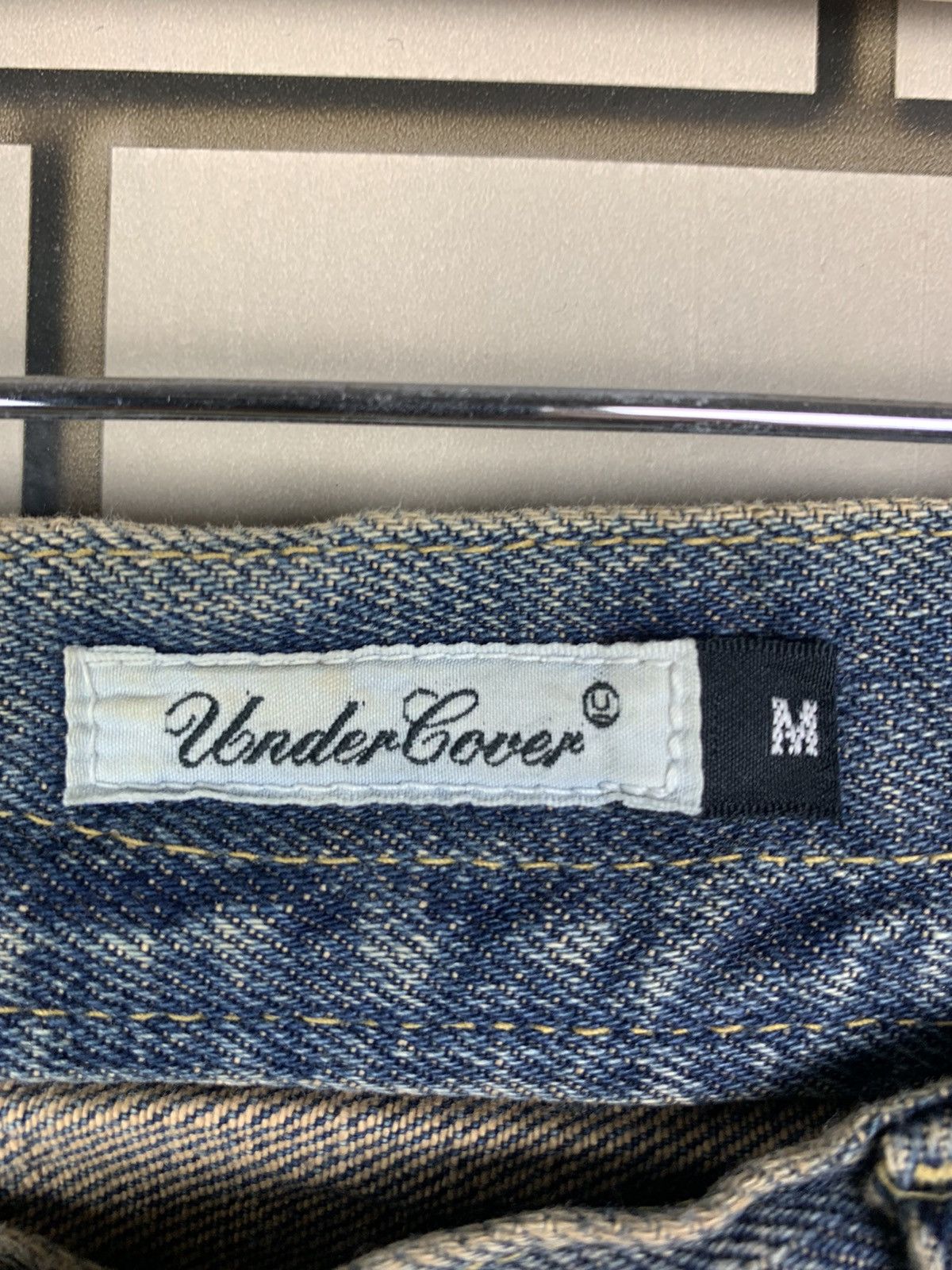 If Six Was Nine × Junya Watanabe × Undercover Jun Takahashi Autumn/Winter 2004 Archieved Jeans Size 29" - 10 Thumbnail