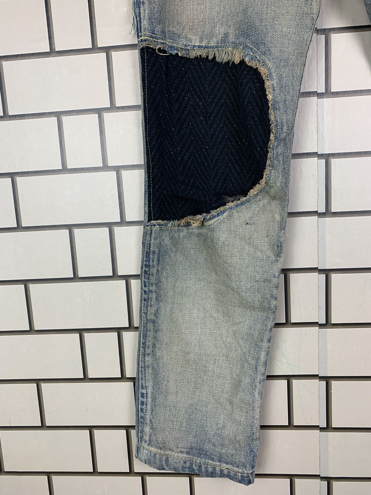 If Six Was Nine × Junya Watanabe × Undercover Jun Takahashi Autumn/Winter 2004 Archieved Jeans Size 29" - 6 Thumbnail