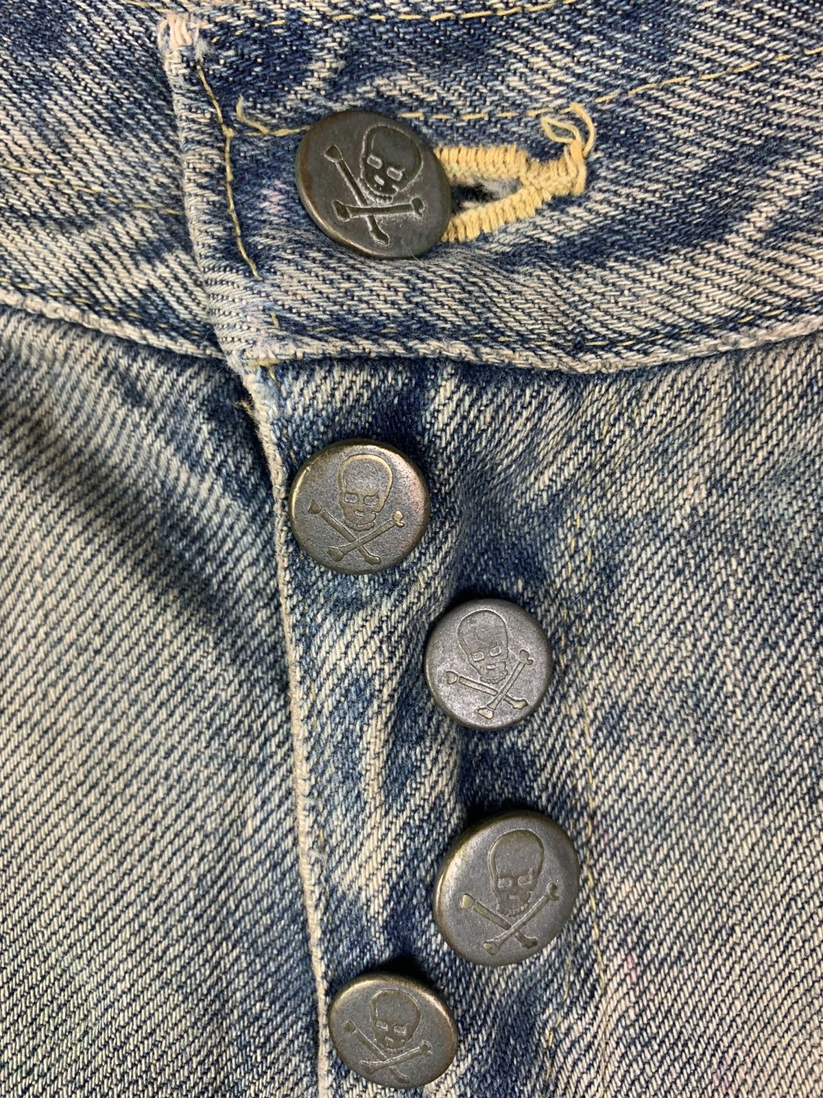 If Six Was Nine × Junya Watanabe × Undercover Jun Takahashi Autumn/Winter 2004 Archieved Jeans Size 29" - 11 Thumbnail
