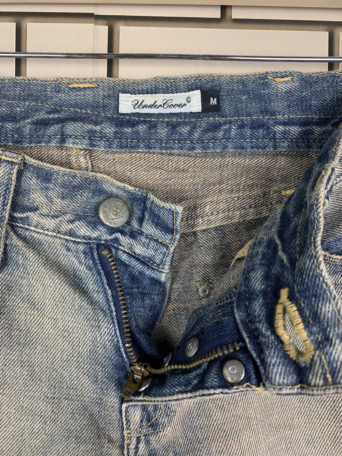 If Six Was Nine × Junya Watanabe × Undercover Jun Takahashi Autumn/Winter 2004 Archieved Jeans Size 29" - 22 Thumbnail