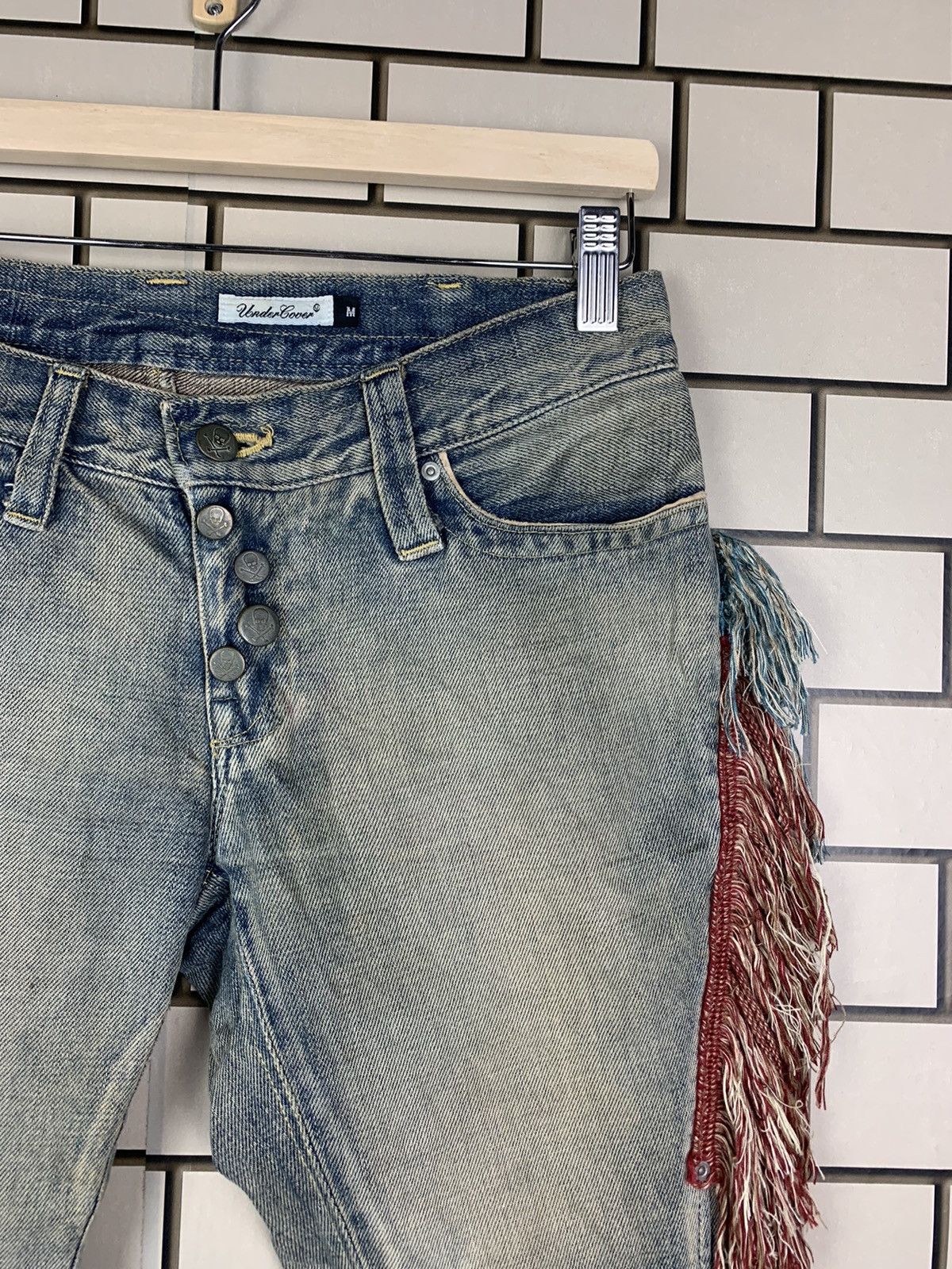 If Six Was Nine × Junya Watanabe × Undercover Jun Takahashi Autumn/Winter 2004 Archieved Jeans Size 29" - 9 Thumbnail