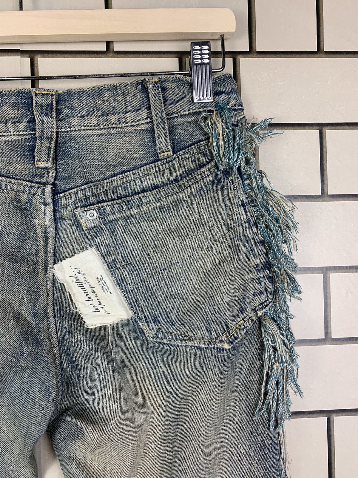 If Six Was Nine × Junya Watanabe × Undercover Jun Takahashi Autumn/Winter 2004 Archieved Jeans Size 29" - 20 Thumbnail