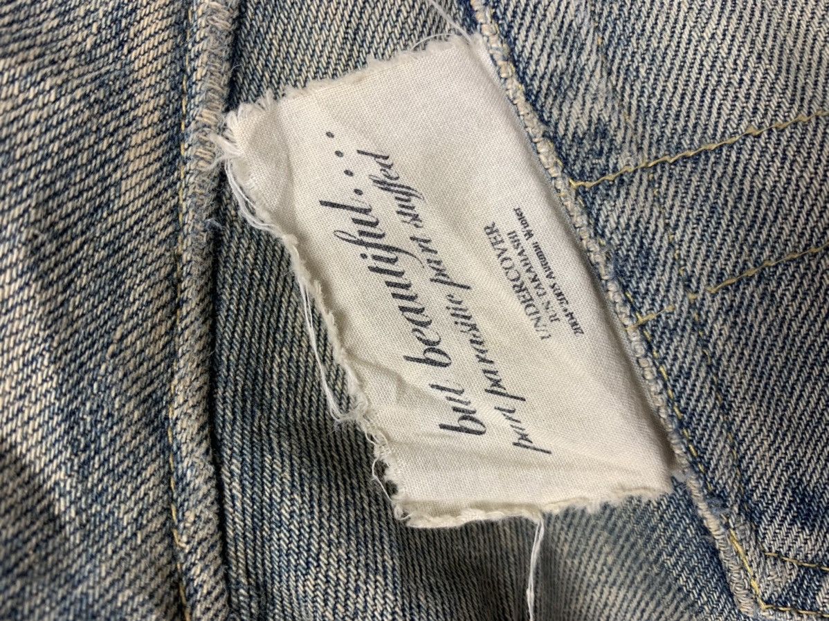 If Six Was Nine × Junya Watanabe × Undercover Jun Takahashi Autumn/Winter 2004 Archieved Jeans Size 29" - 21 Thumbnail