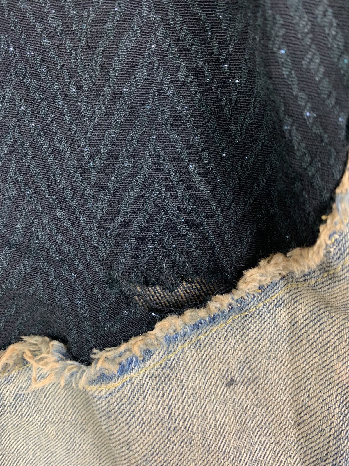 If Six Was Nine × Junya Watanabe × Undercover Jun Takahashi Autumn/Winter 2004 Archieved Jeans Size 29" - 14 Thumbnail