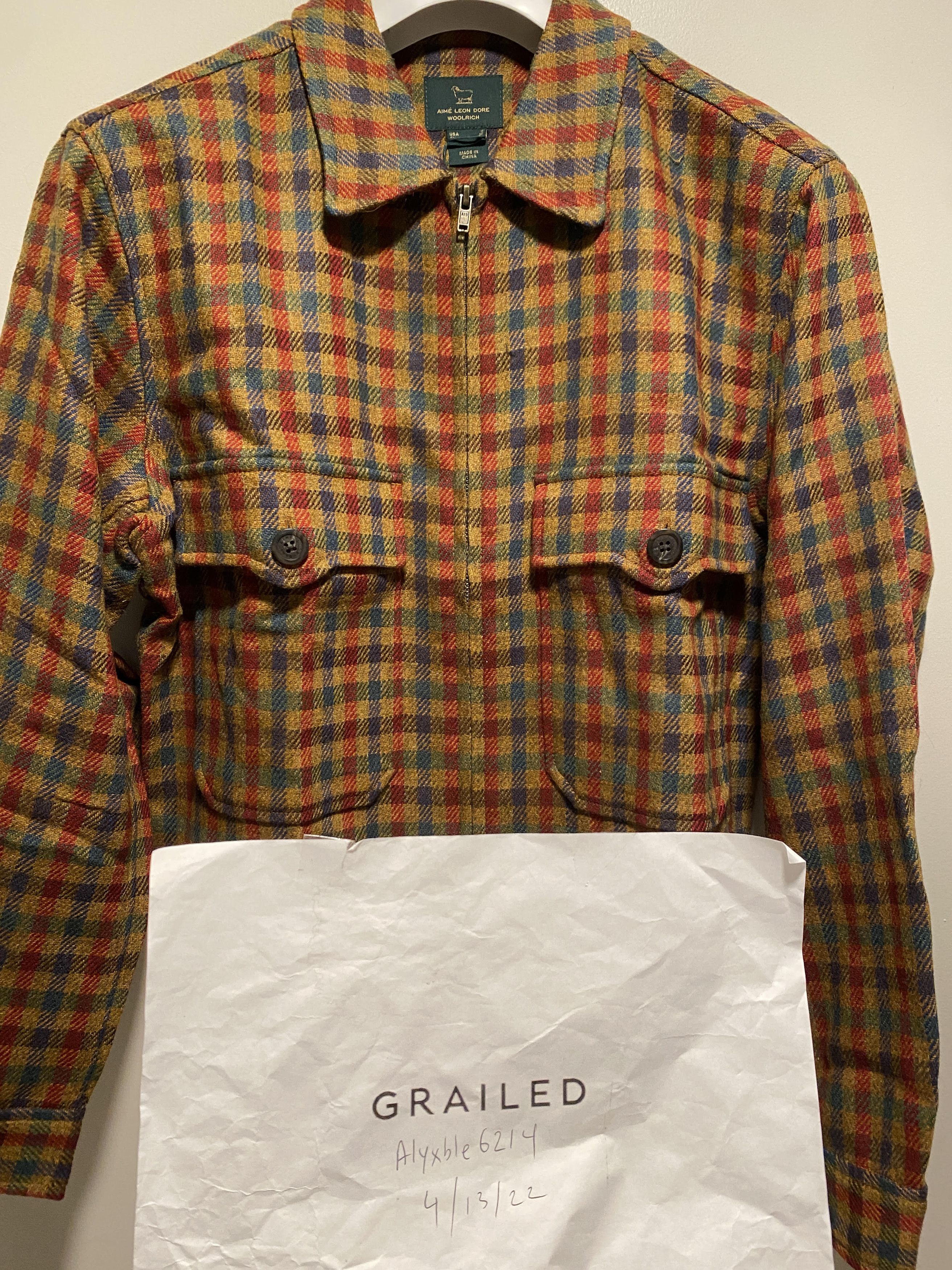 Aime Leon Dore × Woolrich Woolen Mills Aime Leon Dore × Woolrich Woolen Mills Flannel Overshirt Size US S / EU 44-46 / 1 - 6 Thumbnail