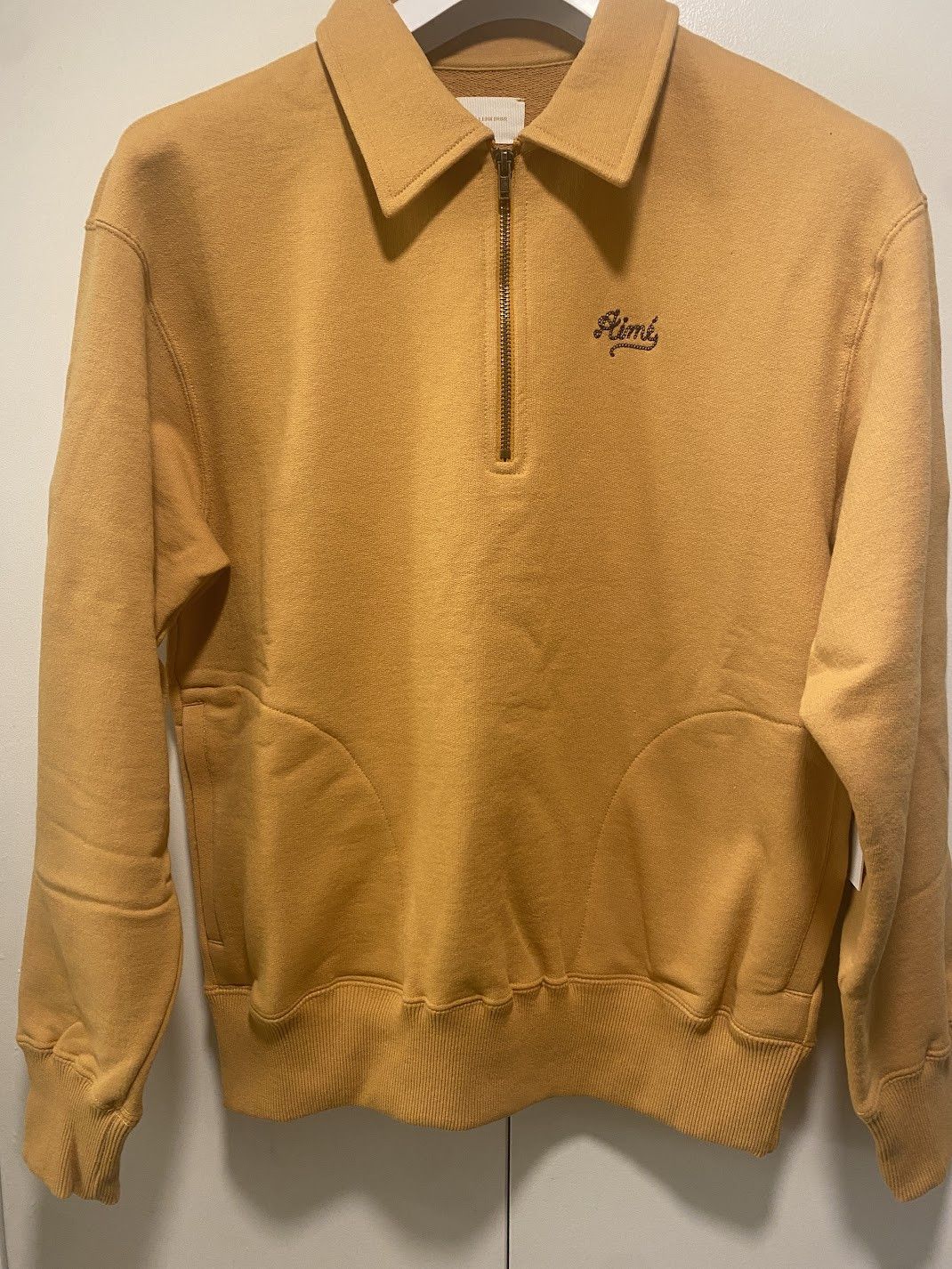 ウェア aime leon dore Aime Leon Dore Chain Stitch Quarter Zip Sweatshirt