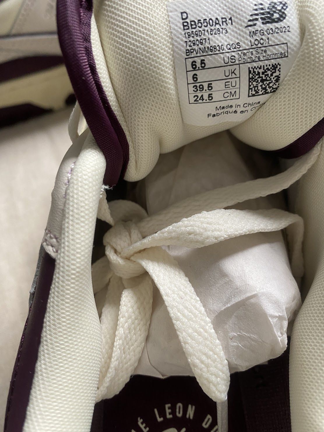 Aime Leon Dore × New Balance New Balance 550 Aime Leon Dore Purple Oxford -2022 Size US 6.5 / EU 39-40 - 6 Thumbnail
