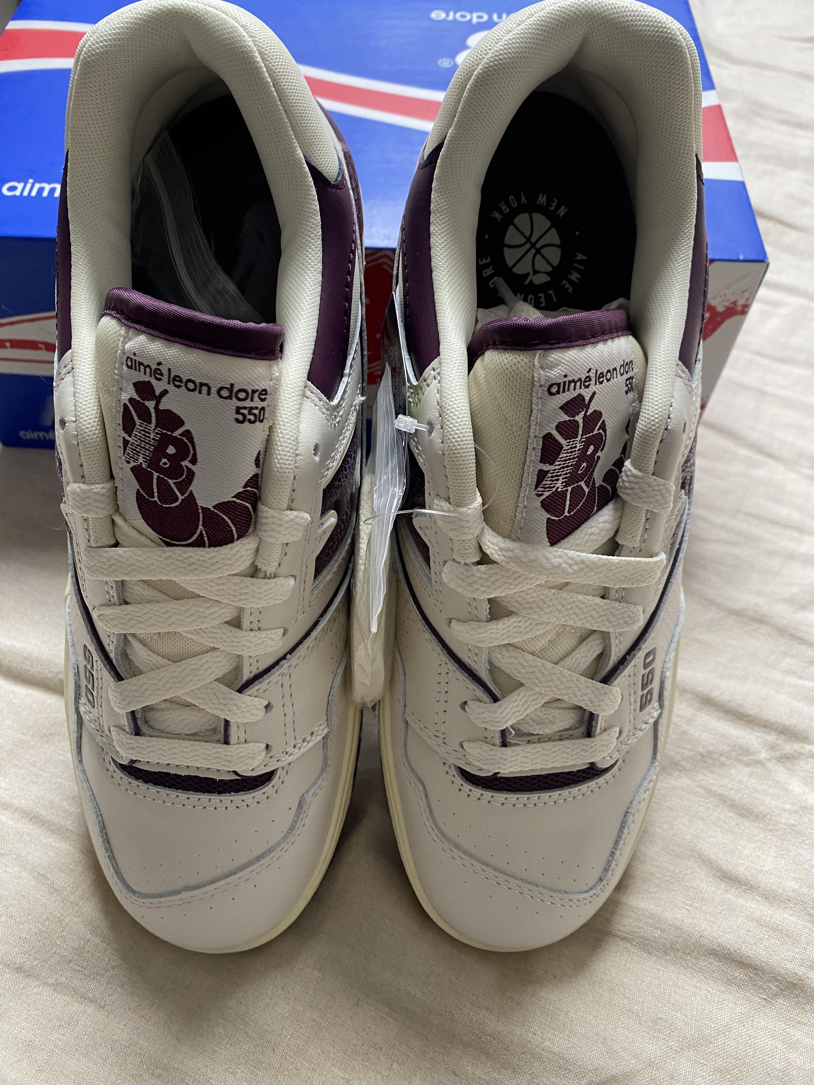 Aime Leon Dore × New Balance New Balance 550 Aime Leon Dore Purple Oxford -2022 Size US 6.5 / EU 39-40 - 7 Thumbnail