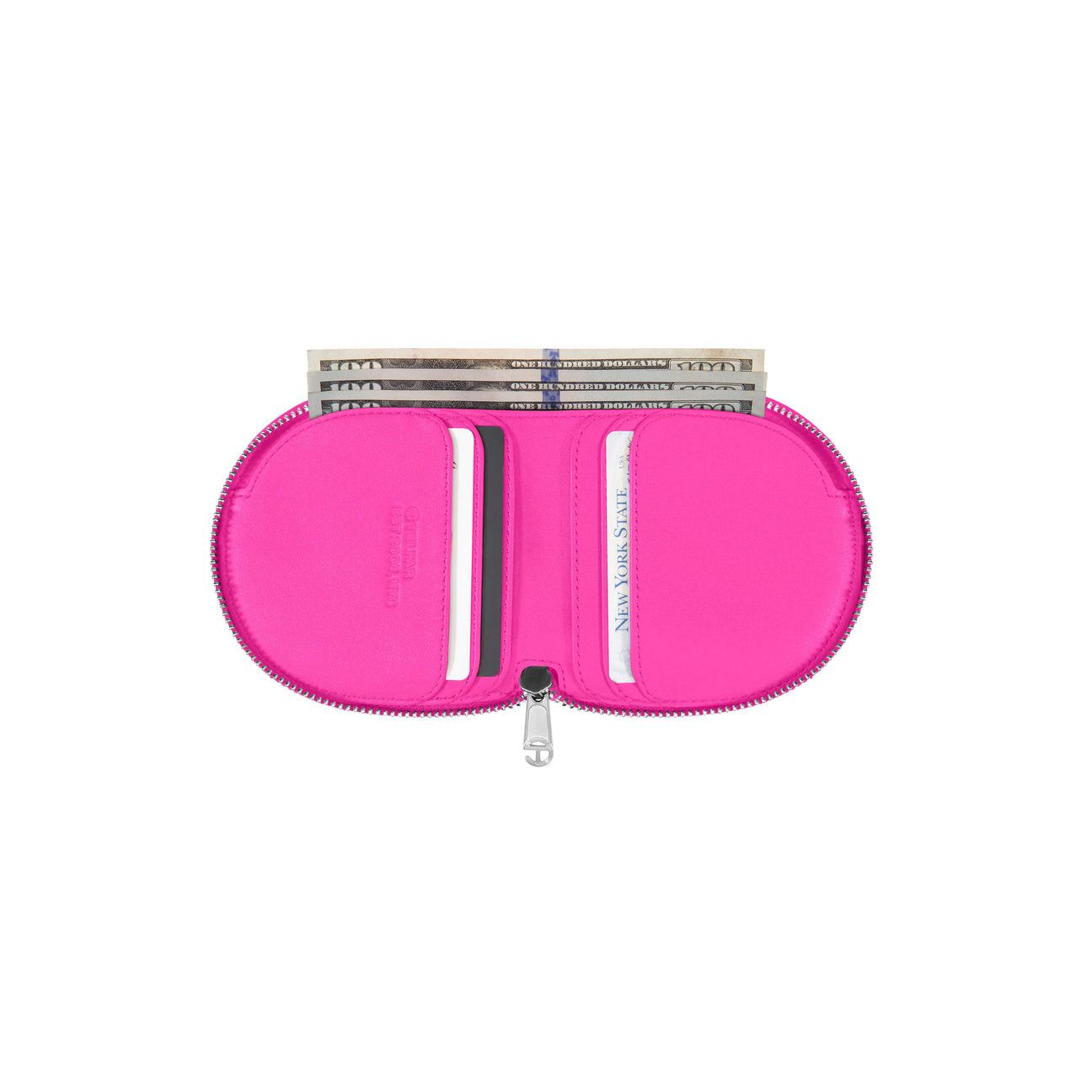 Telfar Telfar leather wallet- Azalea Size ONE SIZE - 3 Thumbnail