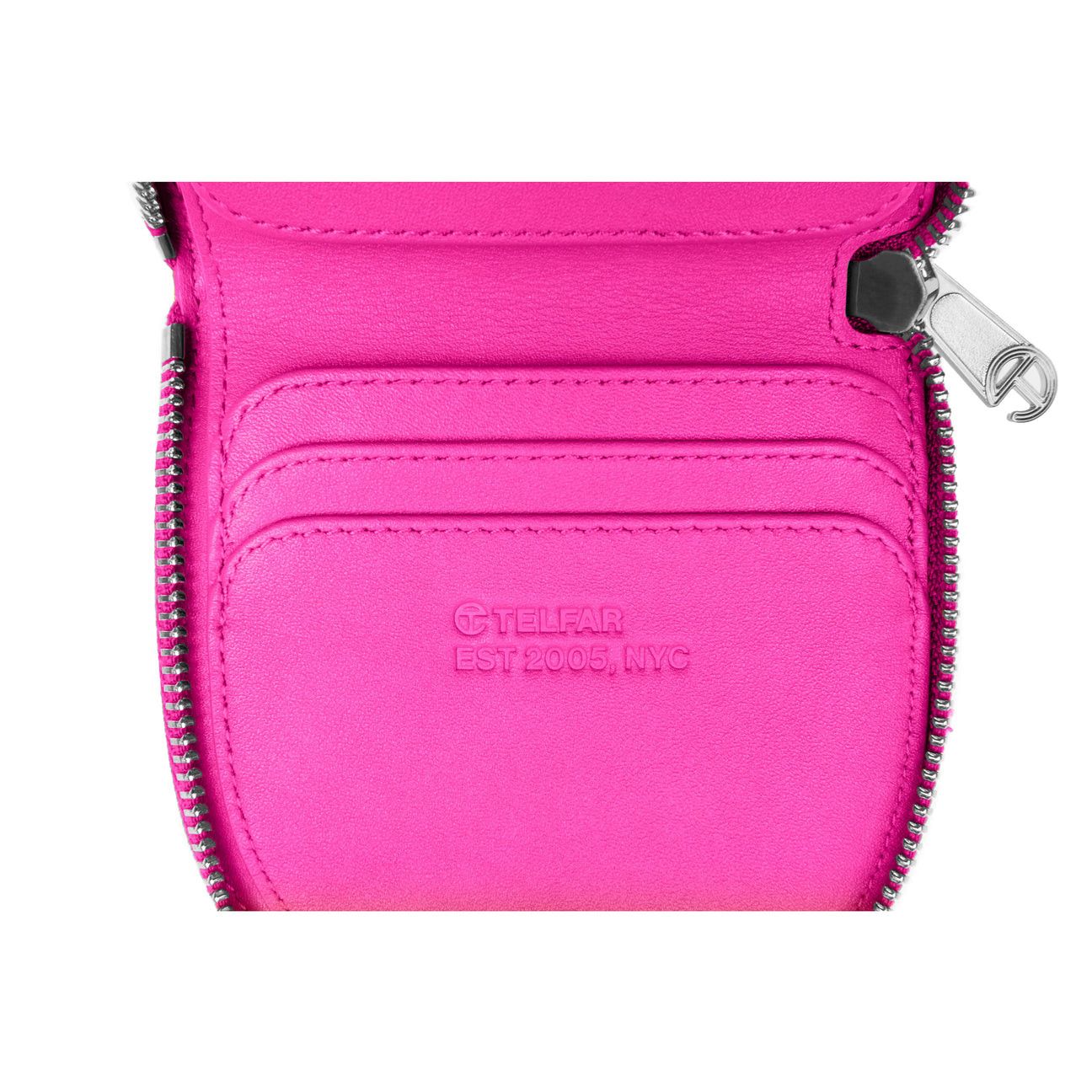 Telfar Telfar leather wallet- Azalea Size ONE SIZE - 4 Thumbnail