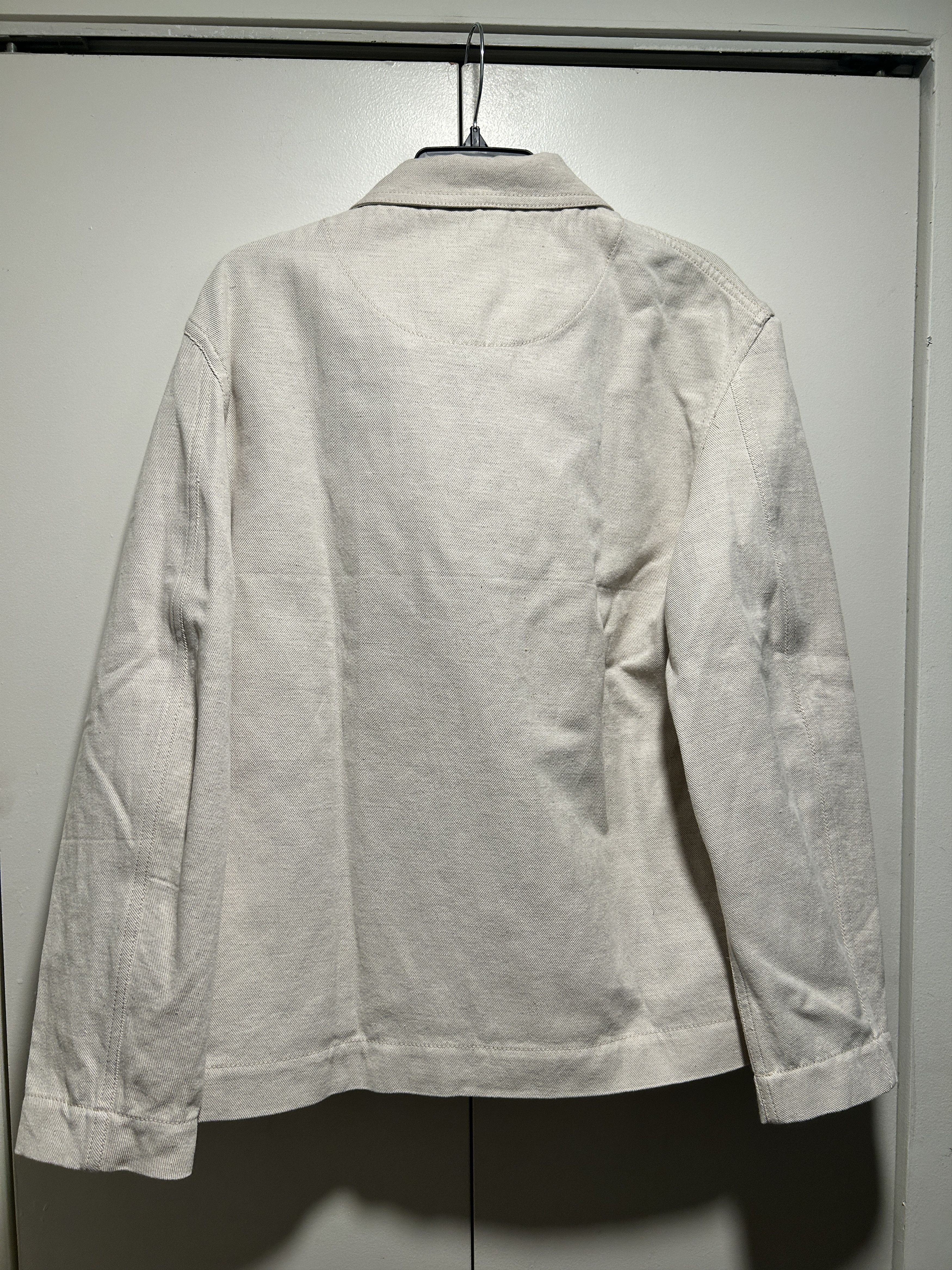 Nanushka NANUSHKA SAON Cotton linen/twill jacket Natural Size US M / EU 48-50 / 2 - 6 Thumbnail