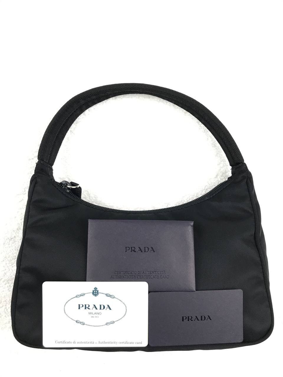 Prada Prada Tessuto Mini Shoulder Bag Size ONE SIZE - 1 Thumbnail