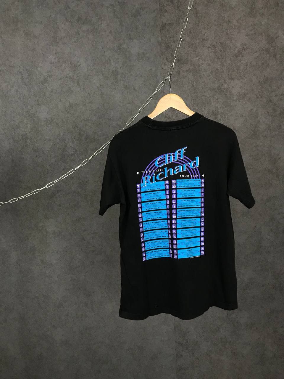 Band Tees Cliff Richard 1994 vintage rock band tour tee Size US M / EU 48-50 / 2 - 5 Thumbnail