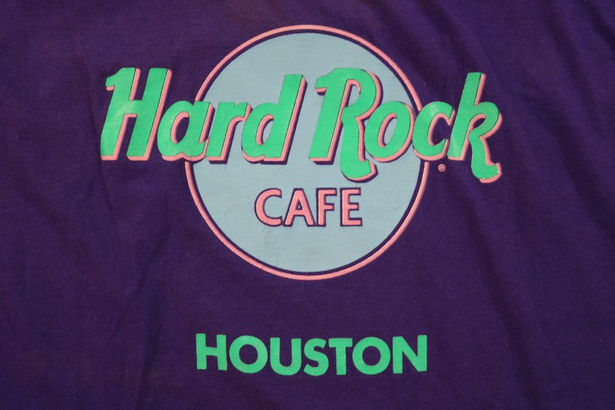 Hard Rock Cafe × Vintage Hard Rock Houston Size US L / EU 52-54 / 3 - 3 Thumbnail