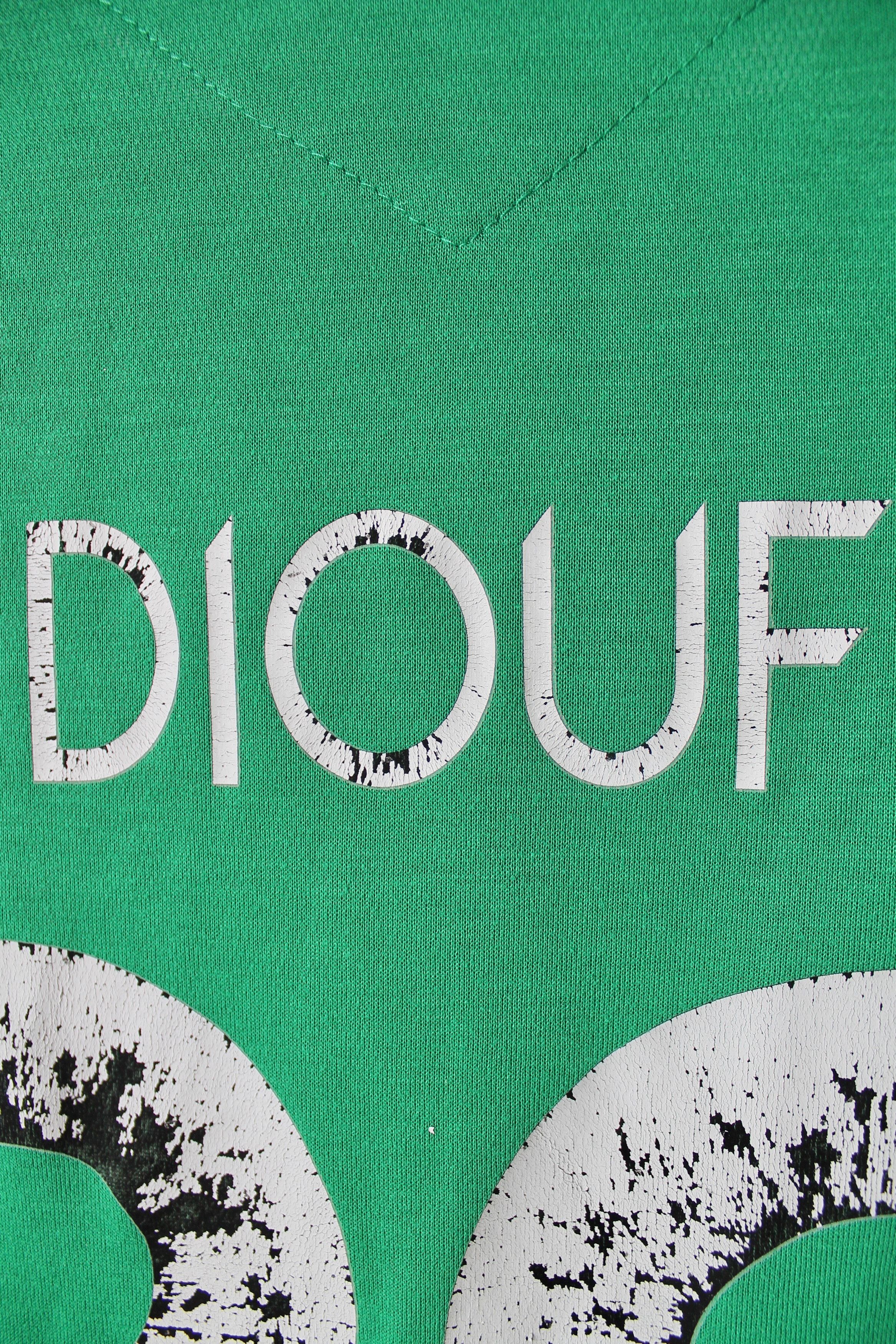 Vintage 2012 Hannover 96 # 39 Diouf Jersey Away football Soccer Size US L / EU 52-54 / 3 - 9 Thumbnail