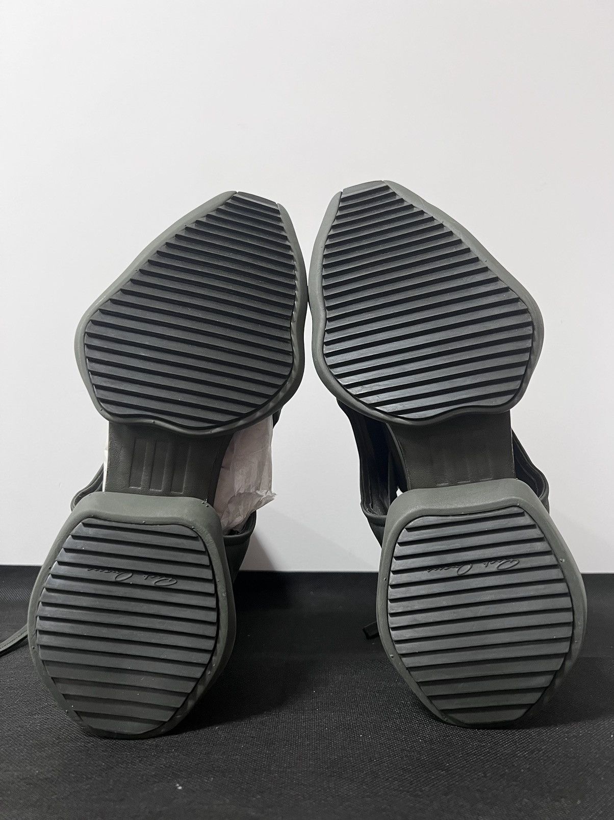 Rick Owens Drkshdw Rick owens ss16 cargo sandals green Size US 6 / EU 39 - 9 Thumbnail