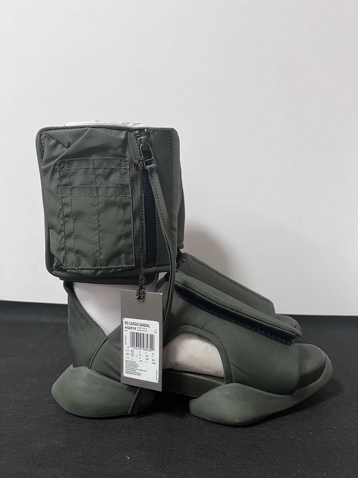 Rick Owens Drkshdw Rick owens ss16 cargo sandals green Size US 6 / EU 39 - 4 Thumbnail
