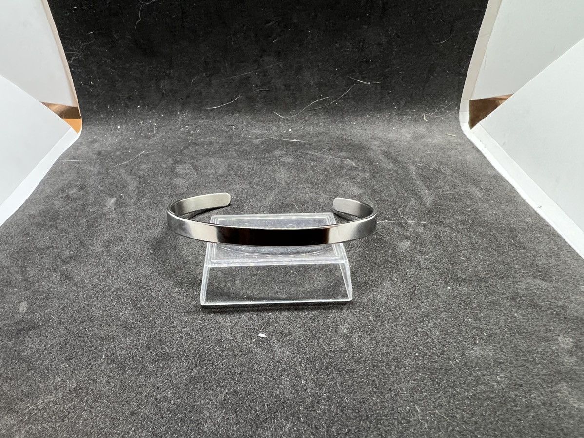 Jewelry x Jw Cuff Silver Bangle, Men's