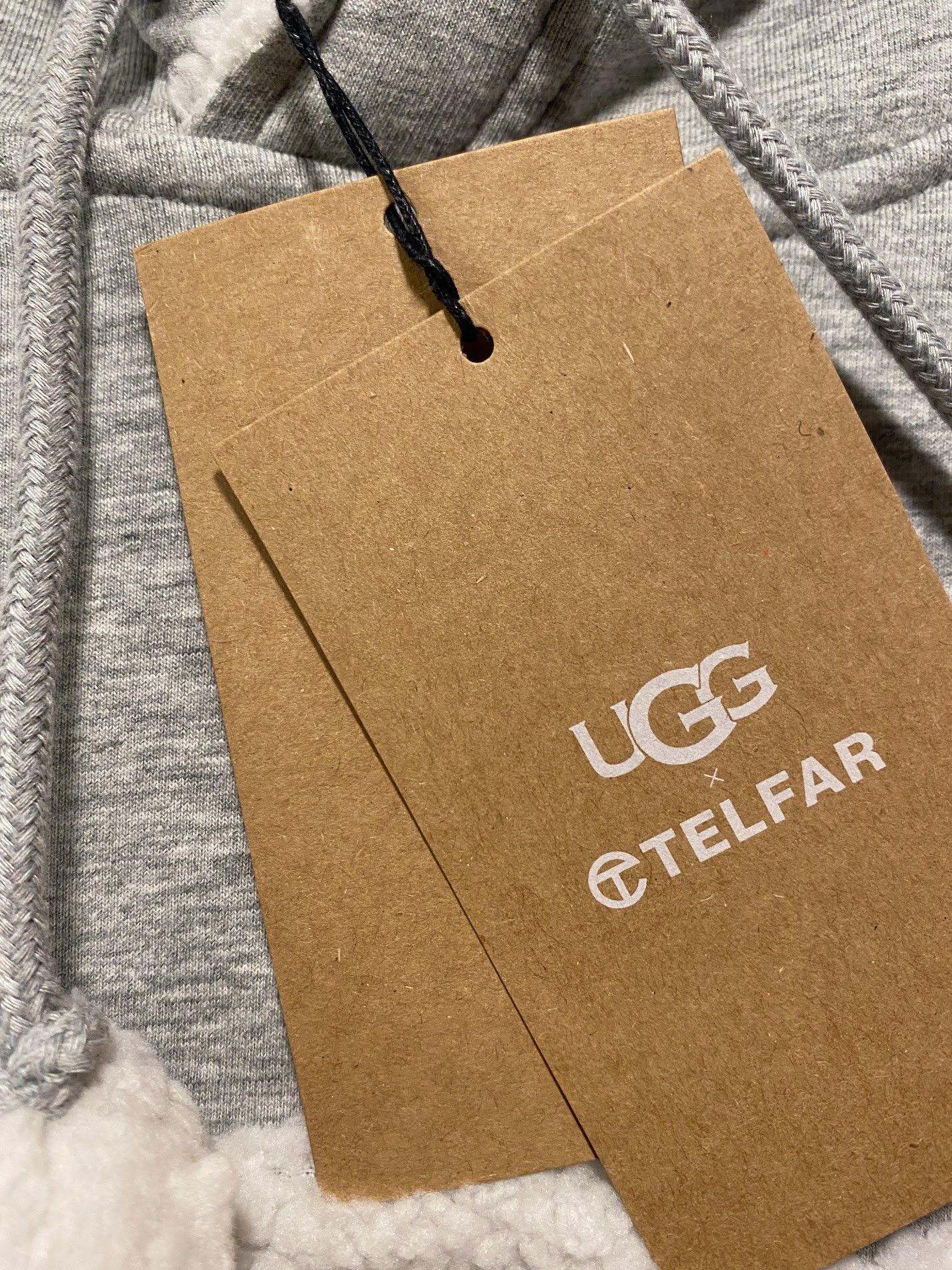 Telfar × Ugg UGG x TELFAR Shearling Hoodie - Grey Size US XS / EU 42 / 0 - 4 Thumbnail
