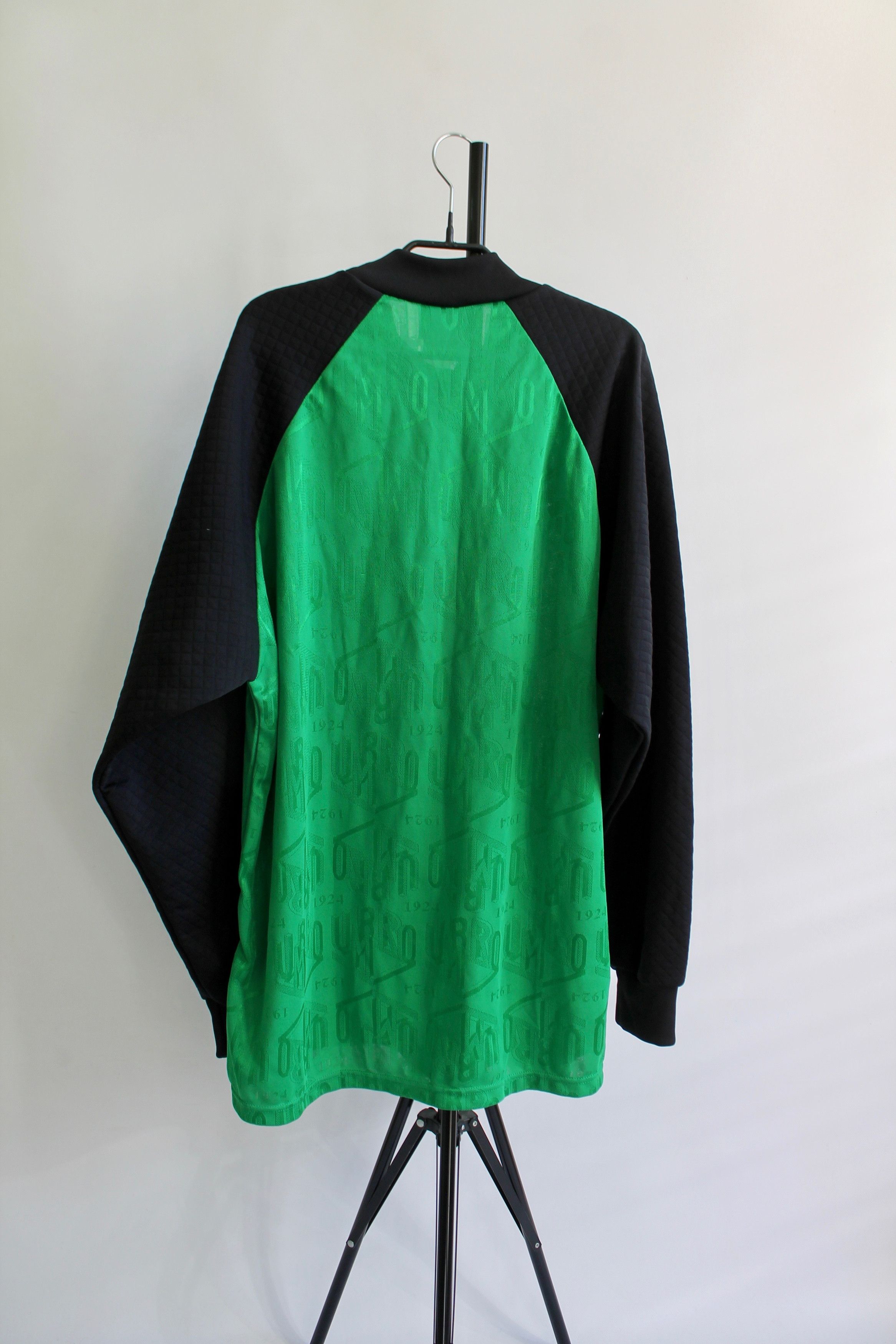 Other 90's UMBRO Goalkeeper Jersey Shirt Green ENGLAND Size US XL / EU 56 / 4 - 8 Thumbnail