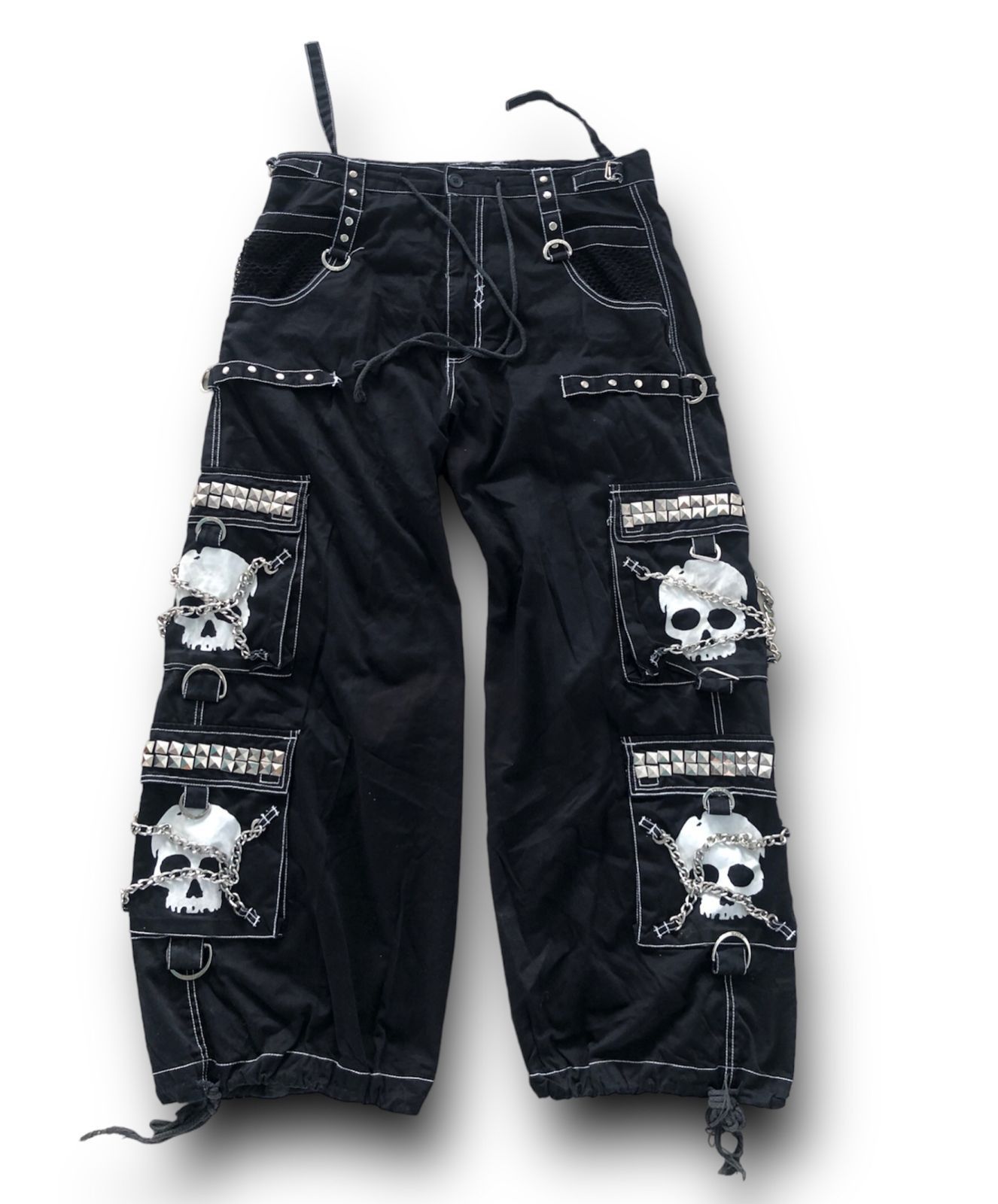 JNCO × Japanese Brand × Tripp NYC Vintage Trip NYC bondage pants Size US 34 / EU 50 - 1 Thumbnail