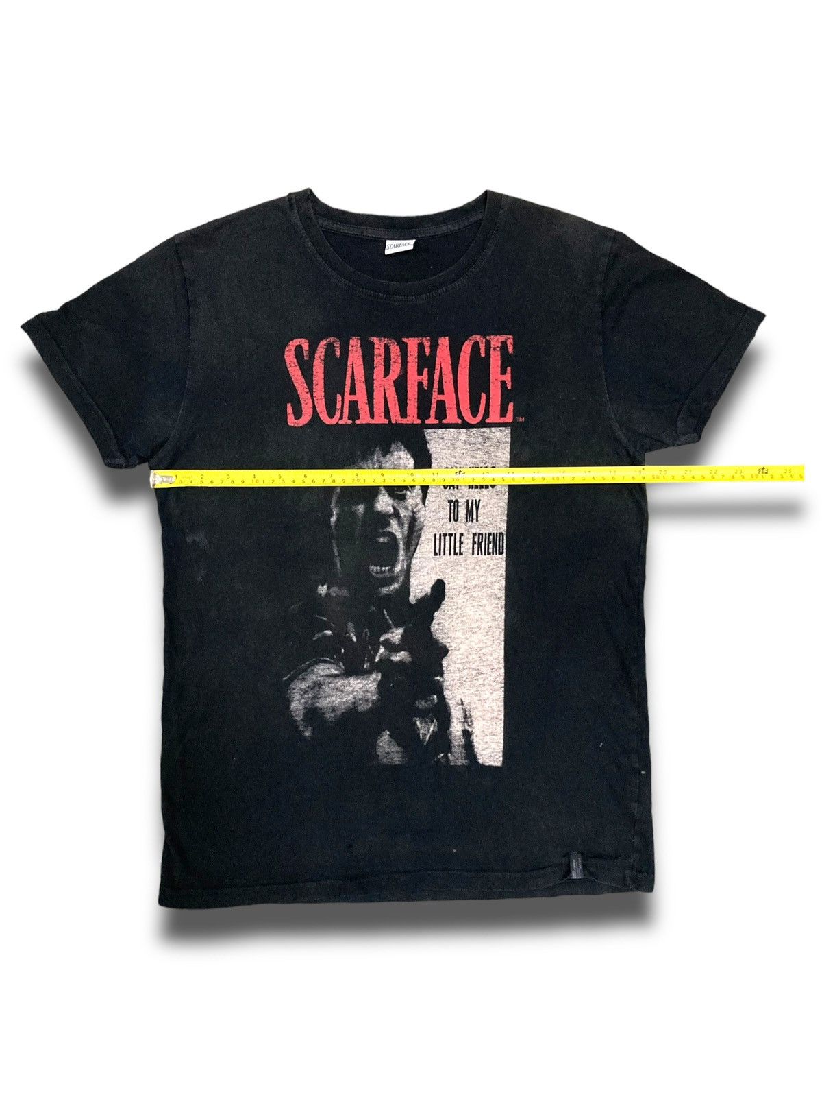 Vintage Archival 90s ScarFace Graphic Tee Size US M / EU 48-50 / 2 - 10 Thumbnail