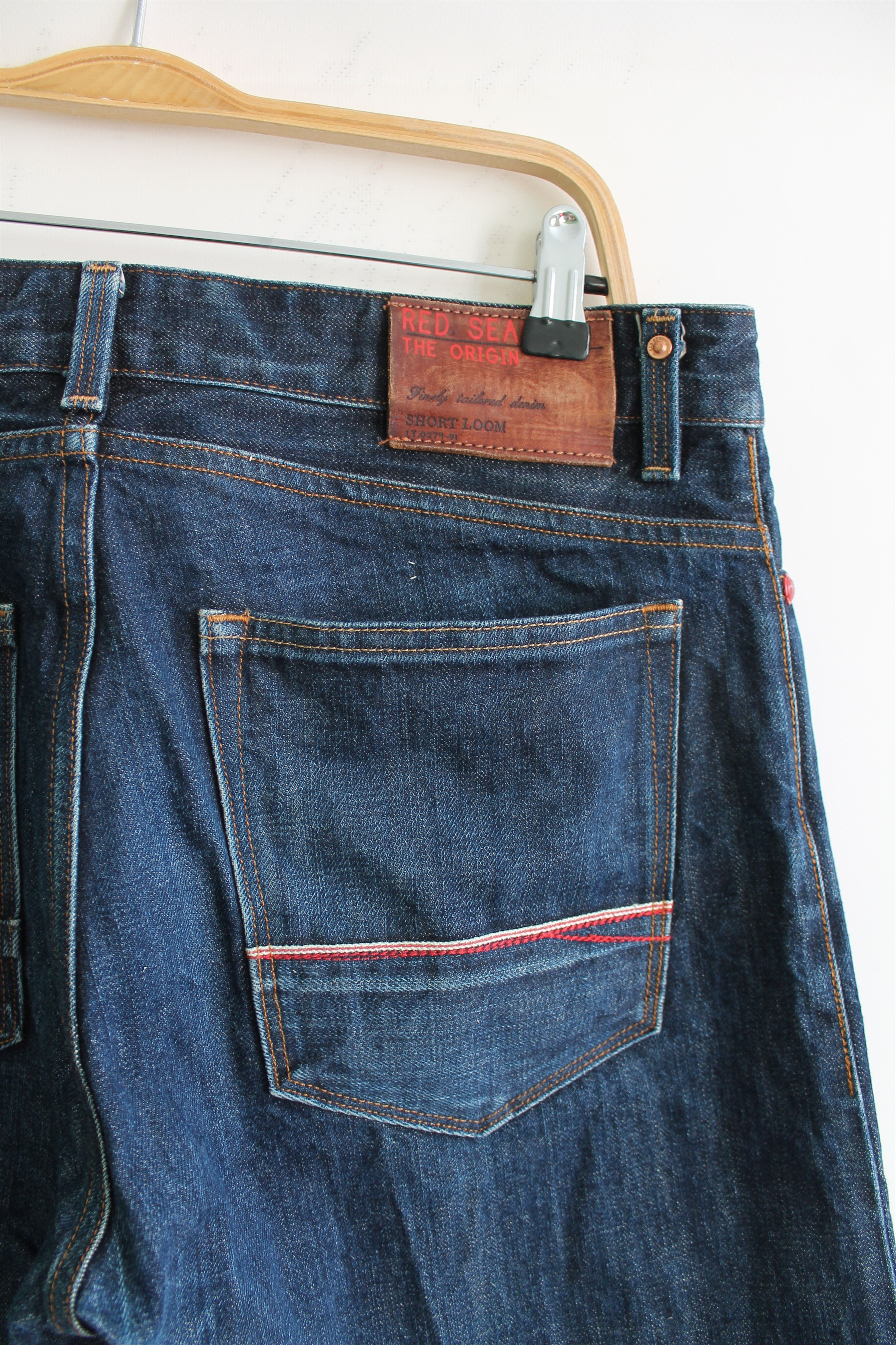 Japanese Brand Red Seal by Replay Japanese Selvedge Slim Fit denim pants Size US 33 - 7 Thumbnail