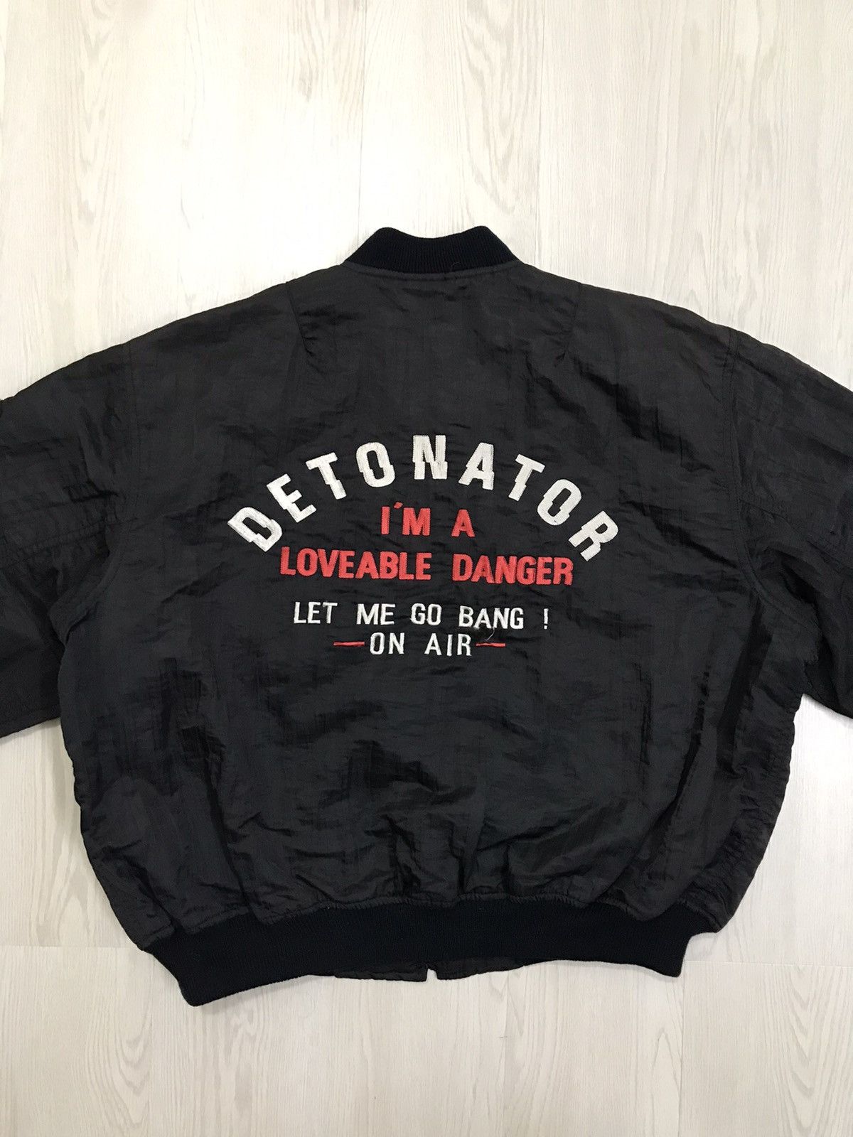 Japanese Brand × Vintage 💥RARE💥 Vintage On Air Japan Bomber Jacket Embroidery Size US M / EU 48-50 / 2 - 9 Thumbnail