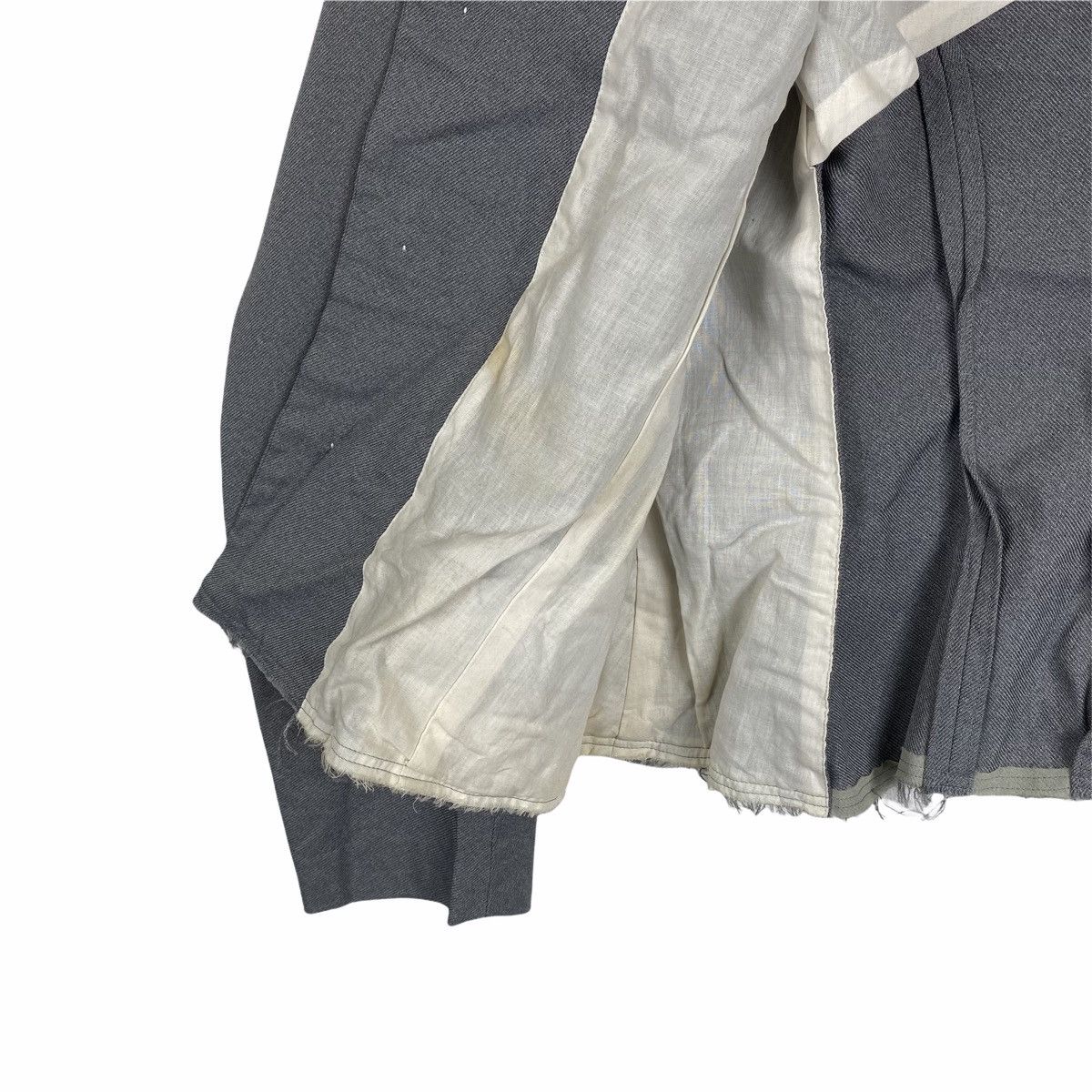 Comme des Garcons × Japanese Brand AD 2004 COMME DES GARCONS JAPANESE BRAND BLAZER COATS Size 36S - 11 Thumbnail