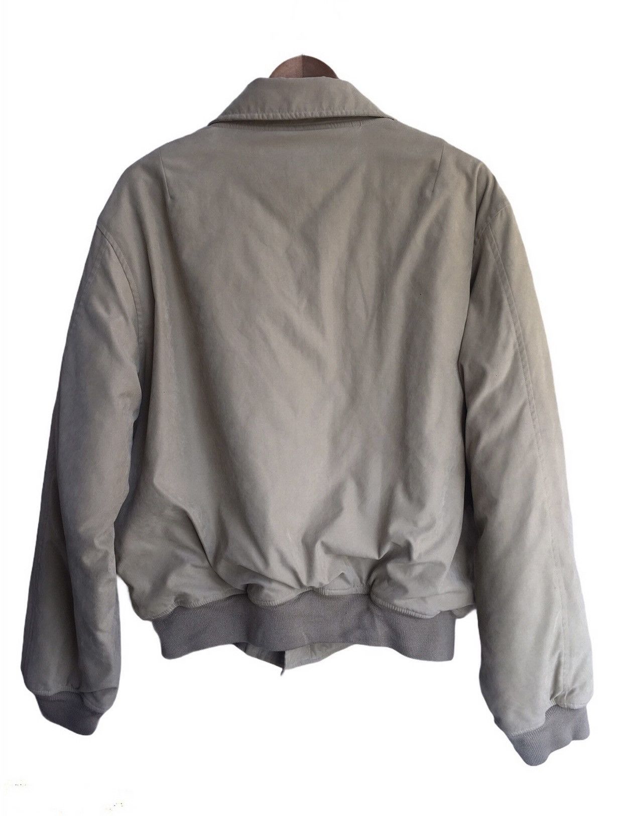 Polo Ralph Lauren Polo Ralph Lauren Suede Quilted Line Bomber Jacket Size US L / EU 52-54 / 3 - 3 Thumbnail