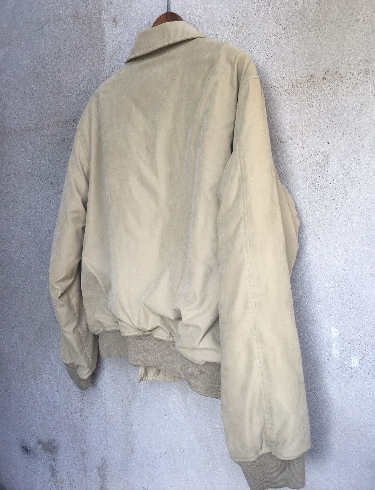 Polo Ralph Lauren Polo Ralph Lauren Suede Quilted Line Bomber Jacket Size US L / EU 52-54 / 3 - 13 Thumbnail