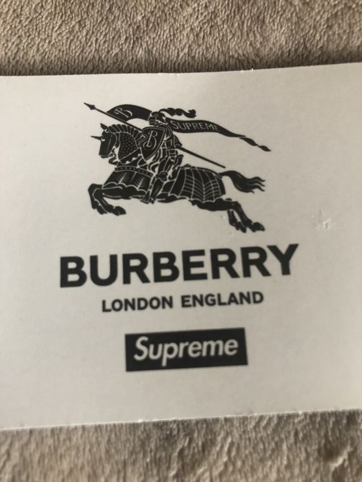 Supreme Supremeburberry Box Logo Sticker Bundle Grailed 5906