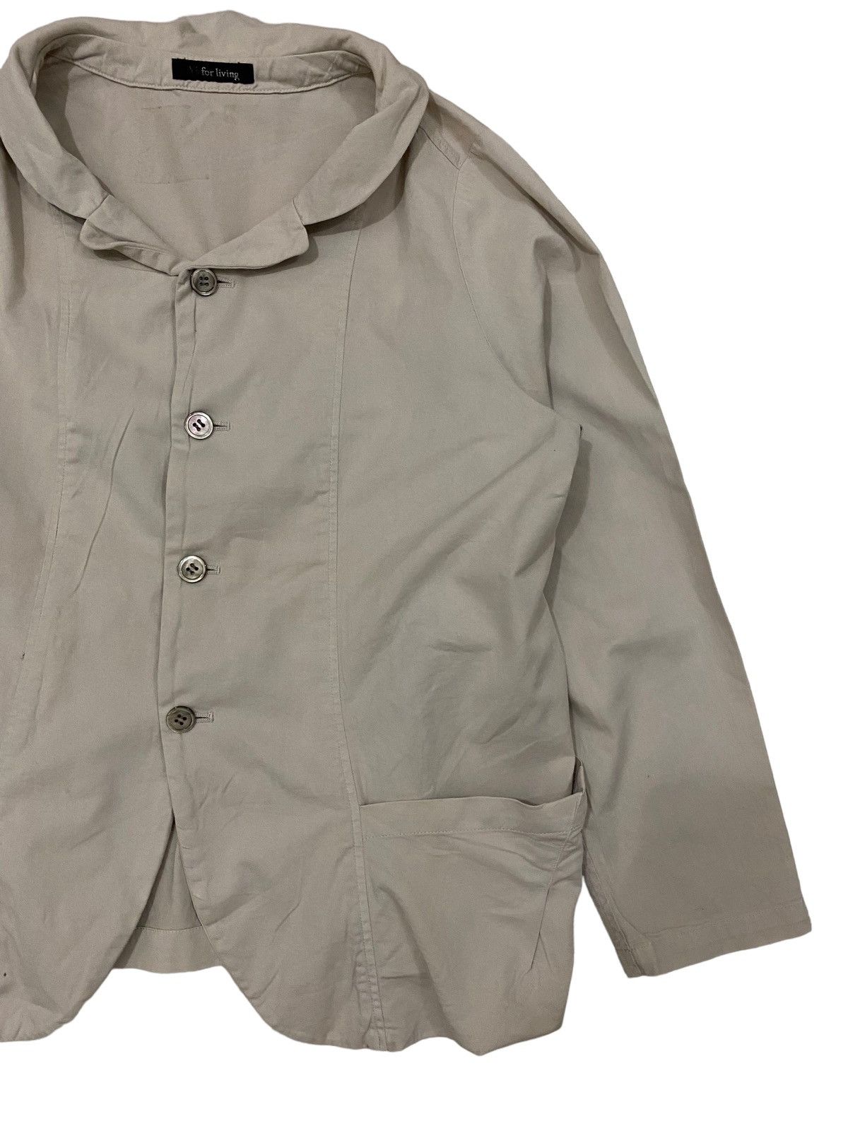 Y's × Y's for Men × Yohji Yamamoto Yohji Yamamoto Y’s For Living Cotton Overshirt Jacket Size US M / EU 48-50 / 2 - 3 Thumbnail