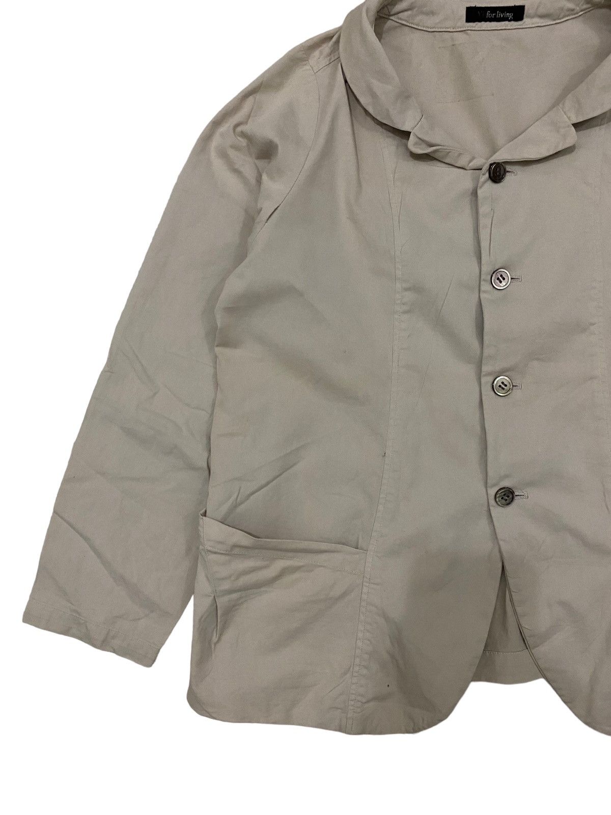 Y's × Y's for Men × Yohji Yamamoto Yohji Yamamoto Y’s For Living Cotton Overshirt Jacket Size US M / EU 48-50 / 2 - 2 Thumbnail