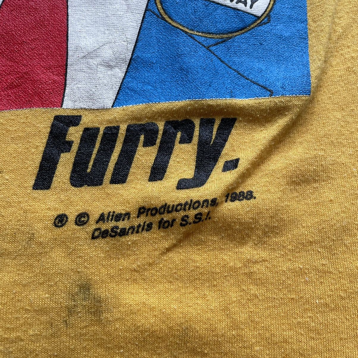 Vintage Vintage 1988 Alf For President Stanley DeSantis t shirt Size US L / EU 52-54 / 3 - 3 Thumbnail