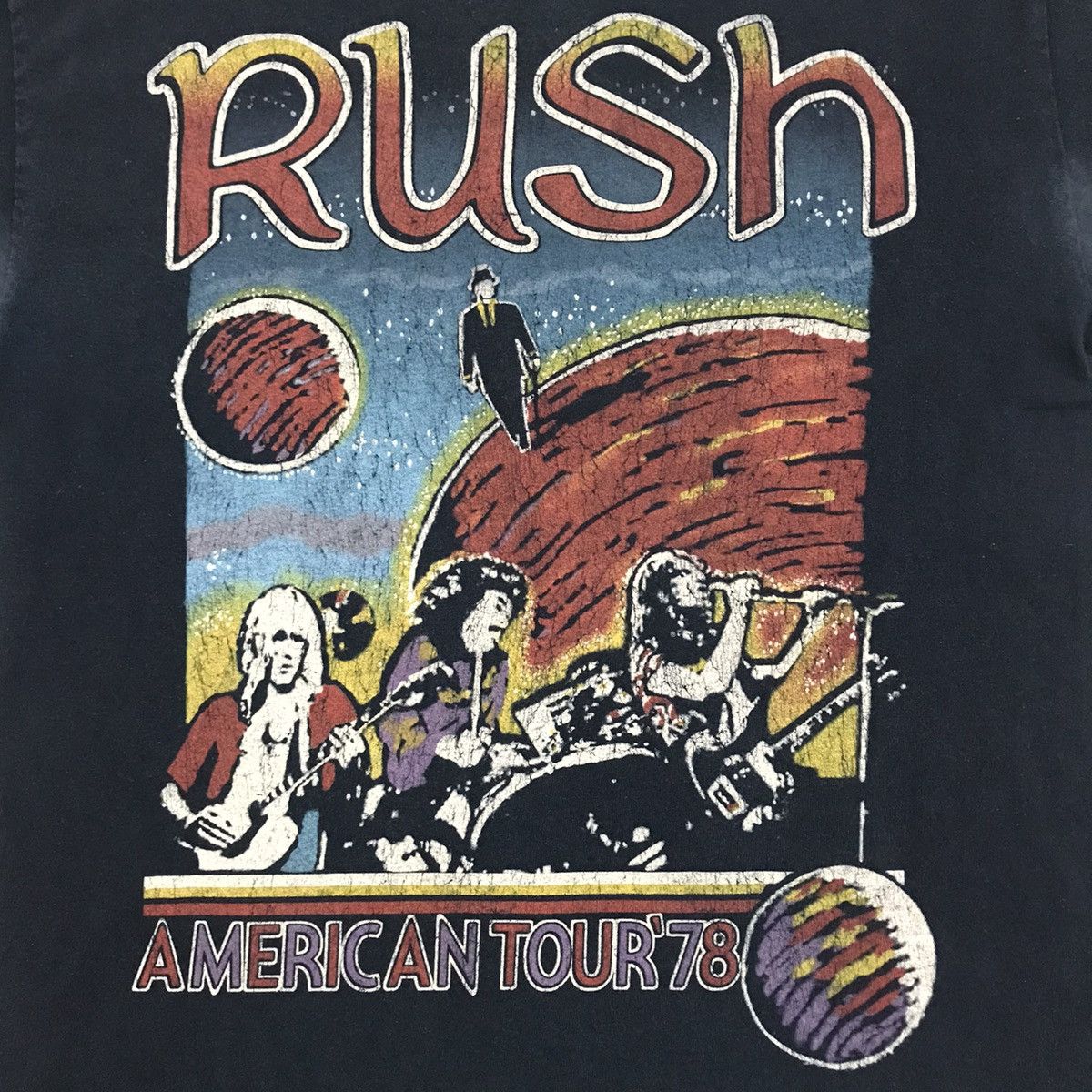 Band Tees Rush Band Tee 1978 American Tour Tee Bjork Size US M / EU 48-50 / 2 - 2 Thumbnail