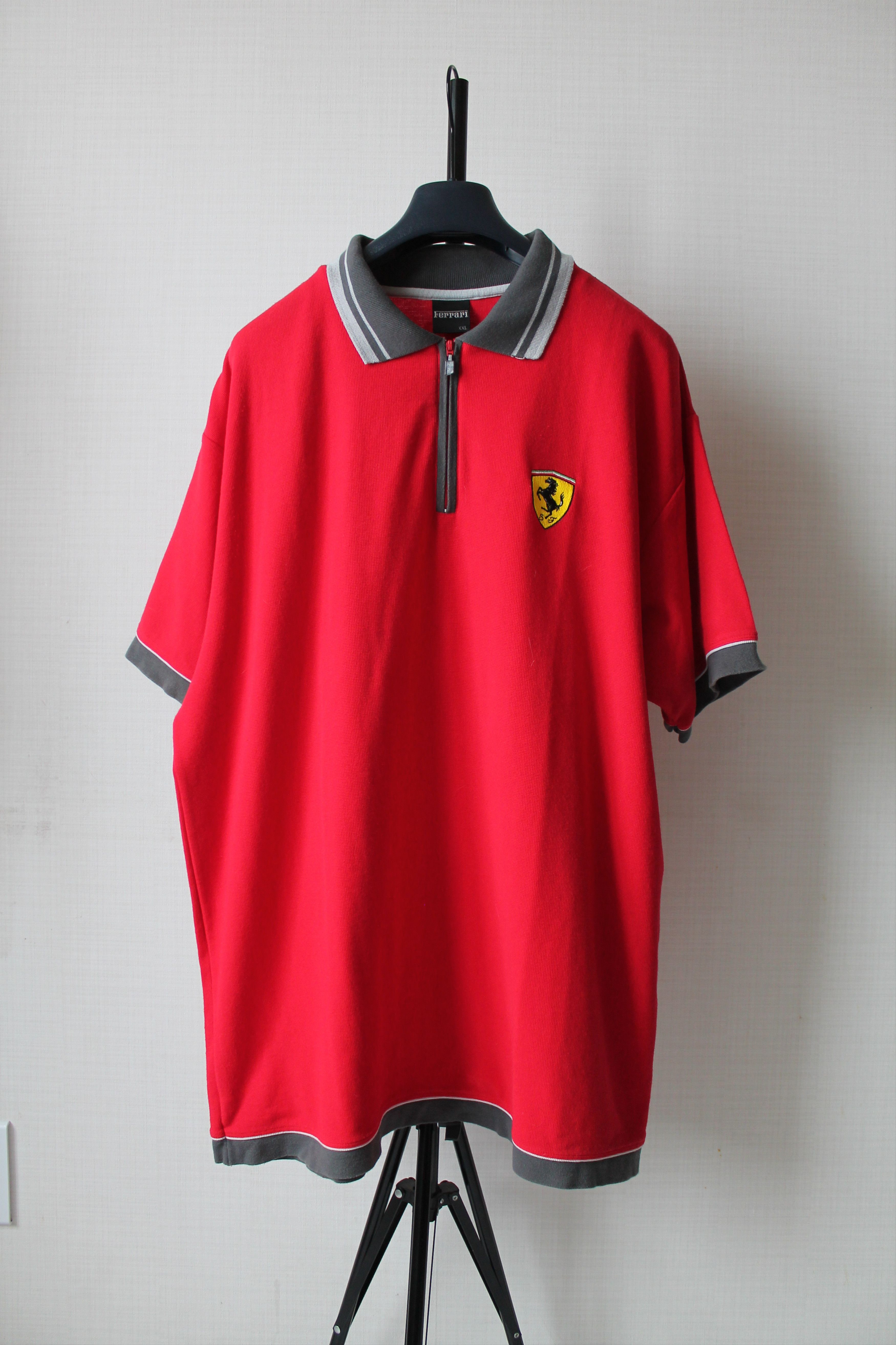 Ferrari 2000 FERRARI Scuderia Vintage Polo Shirt Red XXL Size US XXL / EU 58 / 5 - 1 Thumbnail
