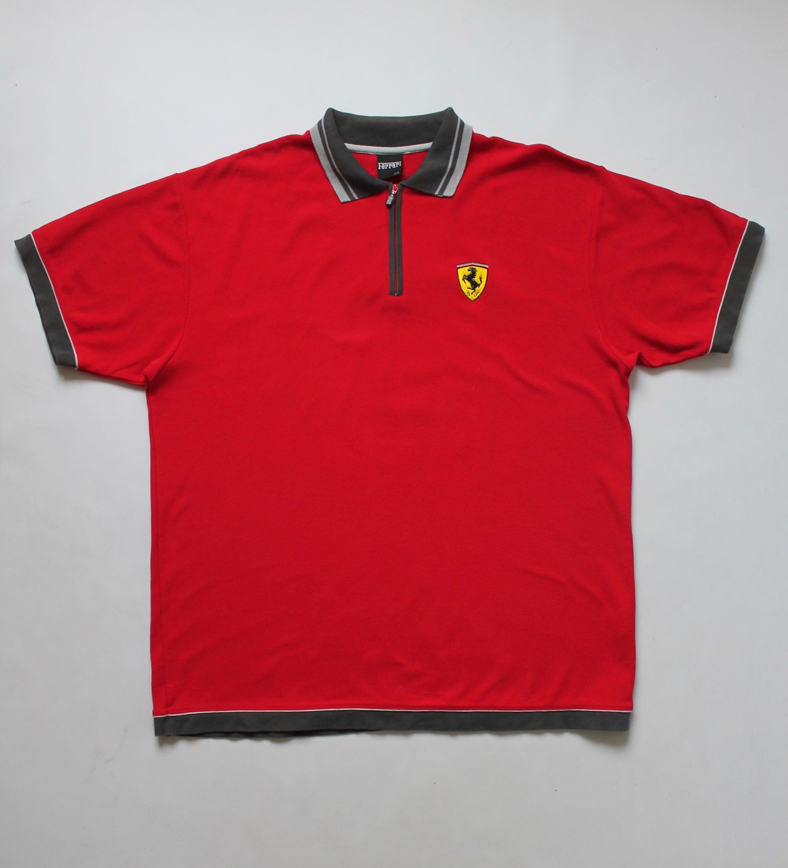 Ferrari 2000 FERRARI Scuderia Vintage Polo Shirt Red XXL Size US XXL / EU 58 / 5 - 2 Thumbnail