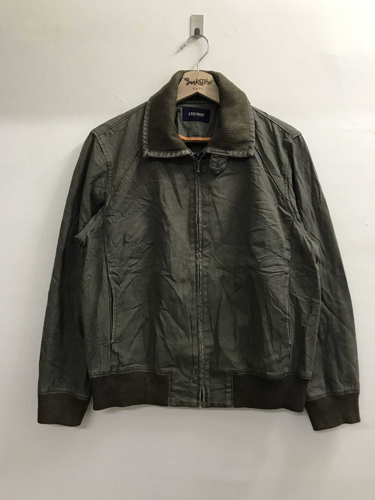 Japanese Brand × Vintage East Boy Japan Military Bomber Jacket Size US M / EU 48-50 / 2 - 1 Thumbnail