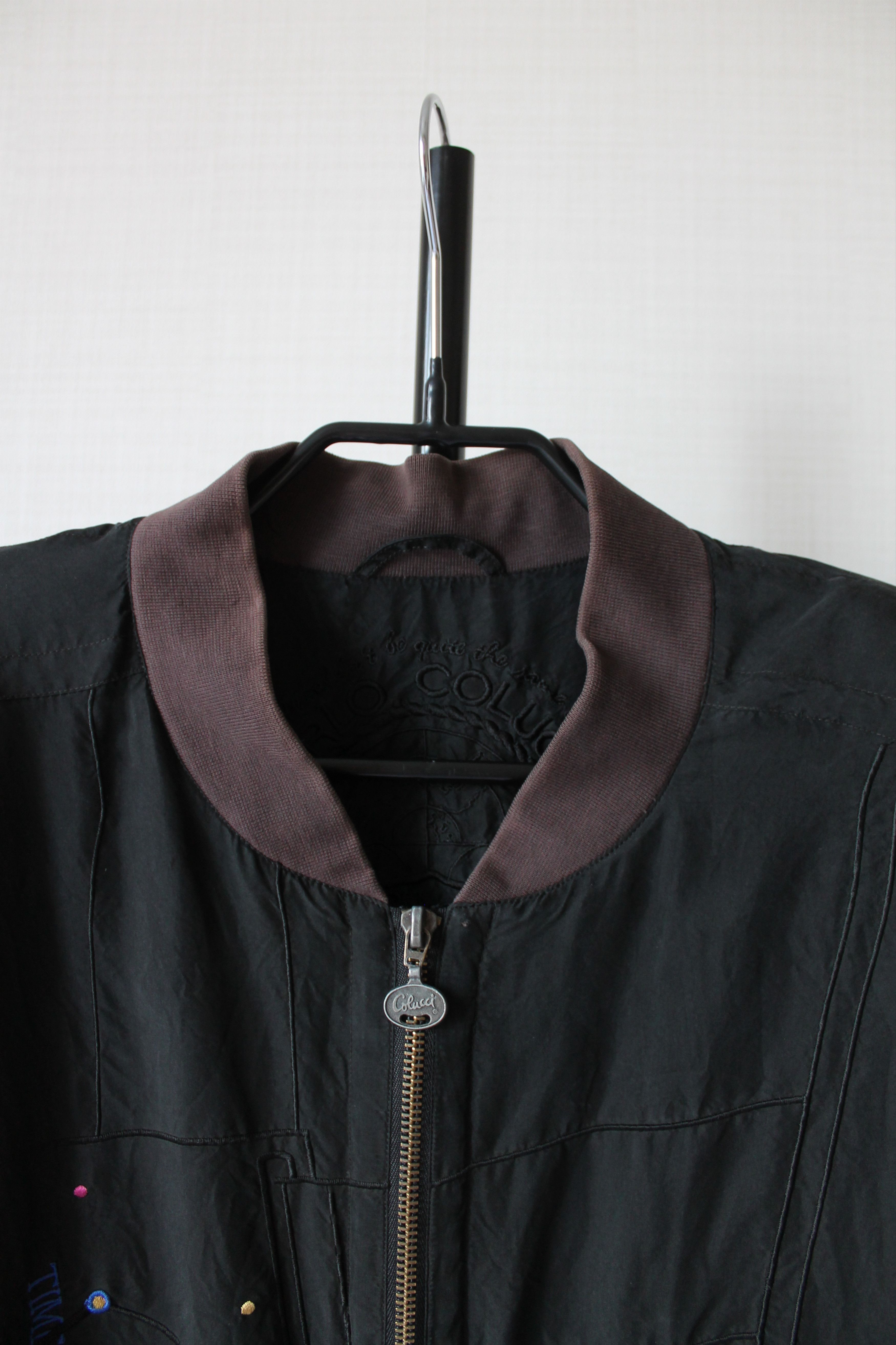 Carlo Colucci 80's RARE CARLO COLUCCI Private Silk Jacket Full Zip WATCH Size US L / EU 52-54 / 3 - 5 Thumbnail