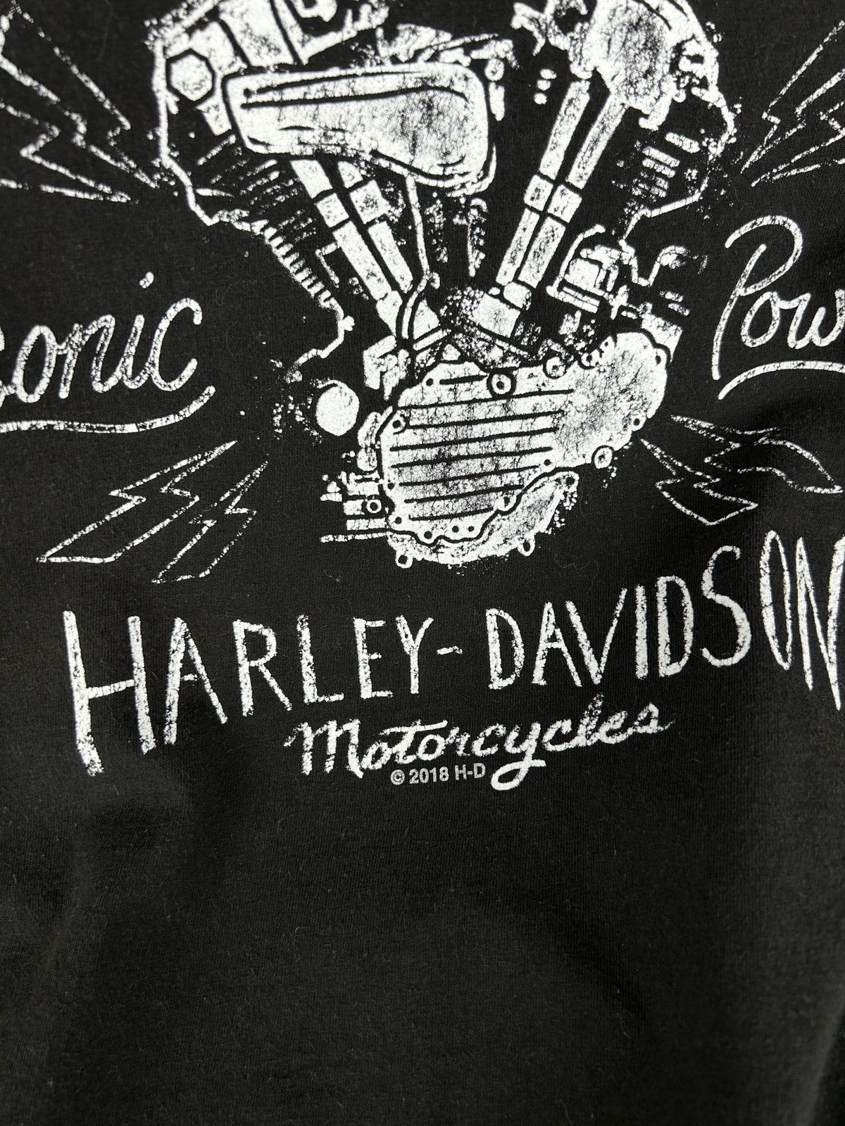 Harley Davidson × Vintage Mens Vintage Harley Davidson T Shirt rare tee y2k motorcycle Size US XL / EU 56 / 4 - 8 Thumbnail