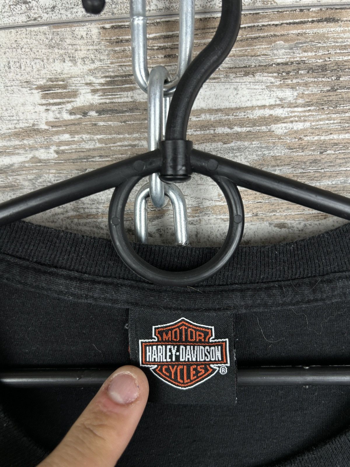 Harley Davidson × Vintage Mens Vintage Harley Davidson T Shirt rare tee y2k motorcycle Size US XL / EU 56 / 4 - 3 Thumbnail
