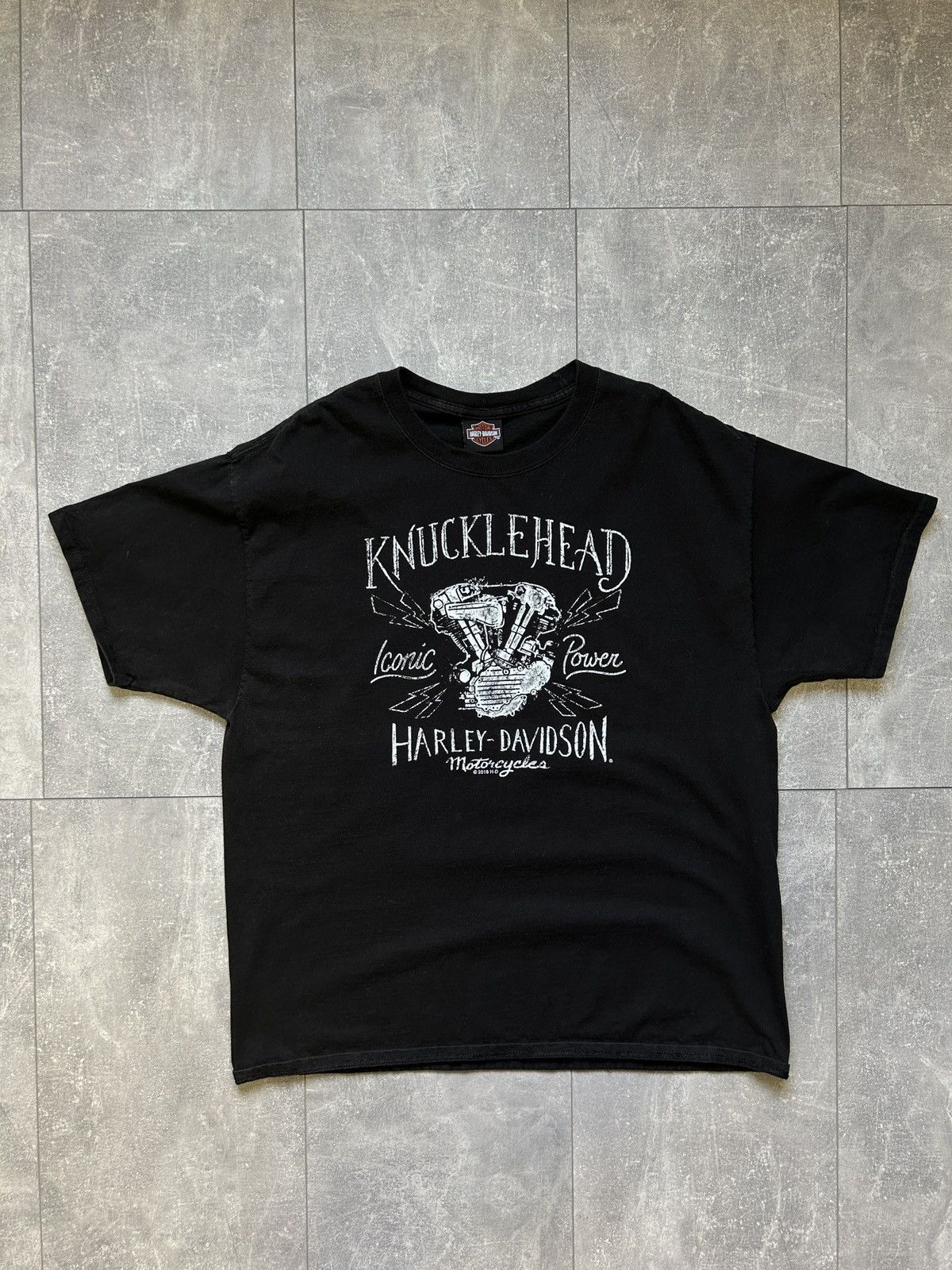Harley Davidson × Vintage Mens Vintage Harley Davidson T Shirt rare tee y2k motorcycle Size US XL / EU 56 / 4 - 12 Thumbnail