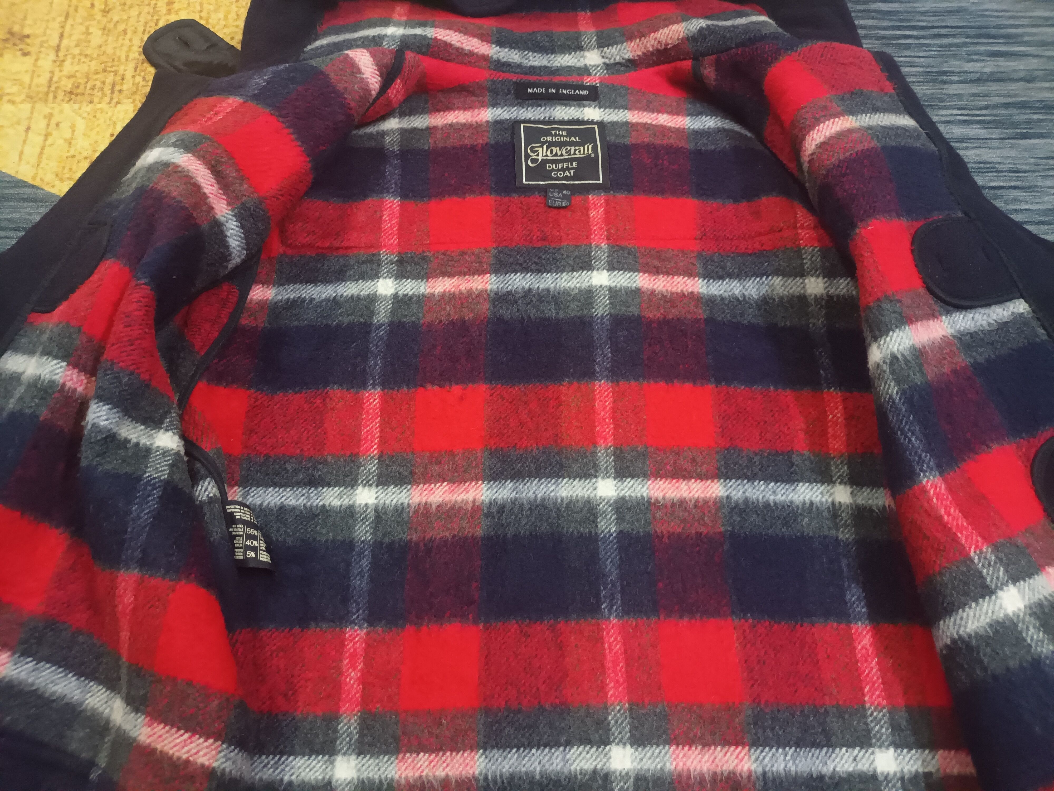 Gloverall 🔥 GLOVERALL MADE IN ENGLAND DUFFLE COAT 🔥 Size US XL / EU 56 / 4 - 7 Thumbnail