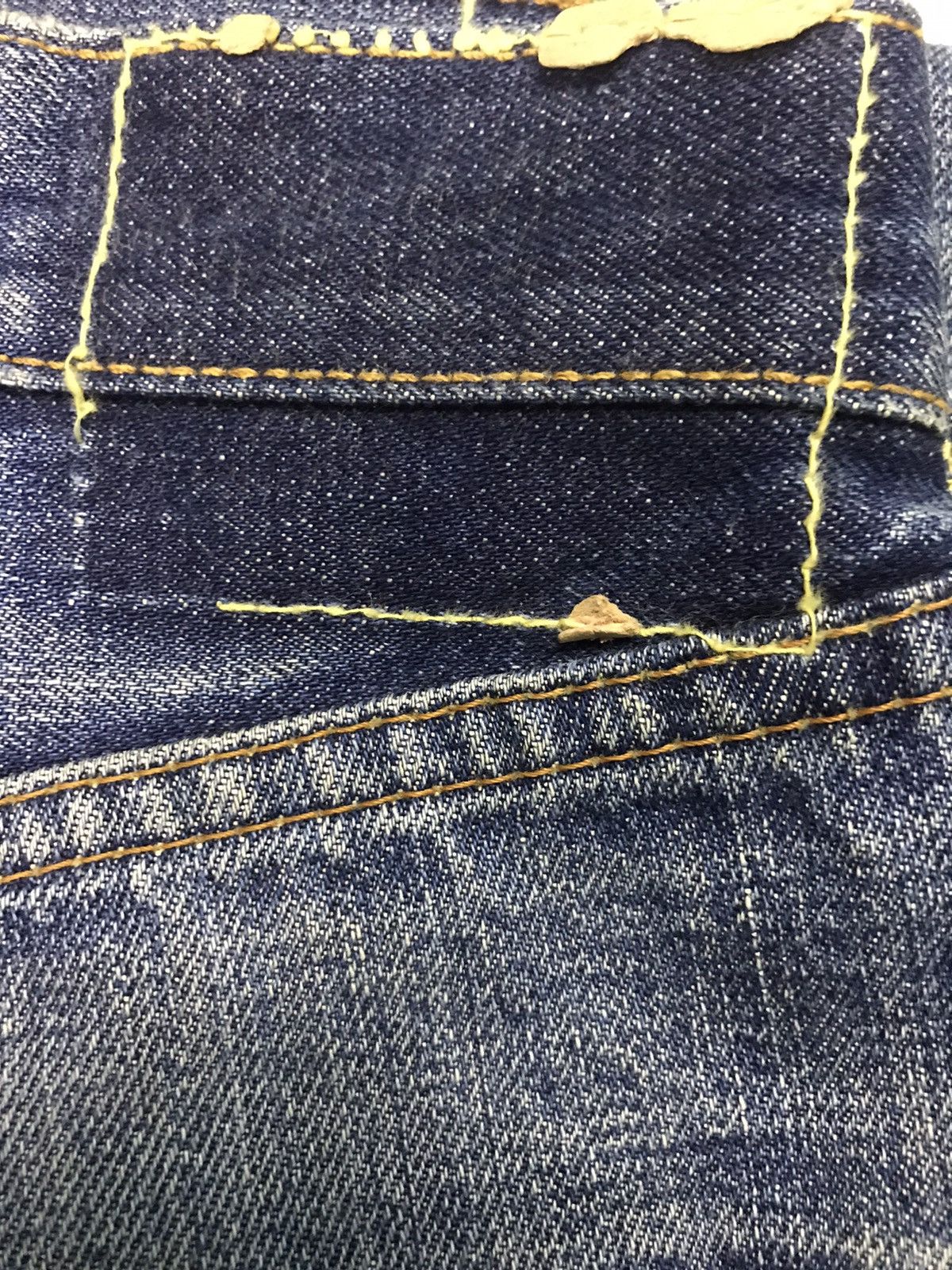 Levi's Vintage Clothing 💥 Levis Sashiko💥 Vintage Levis Big E Top Button 4💥 Size US 32 / EU 48 - 10 Thumbnail