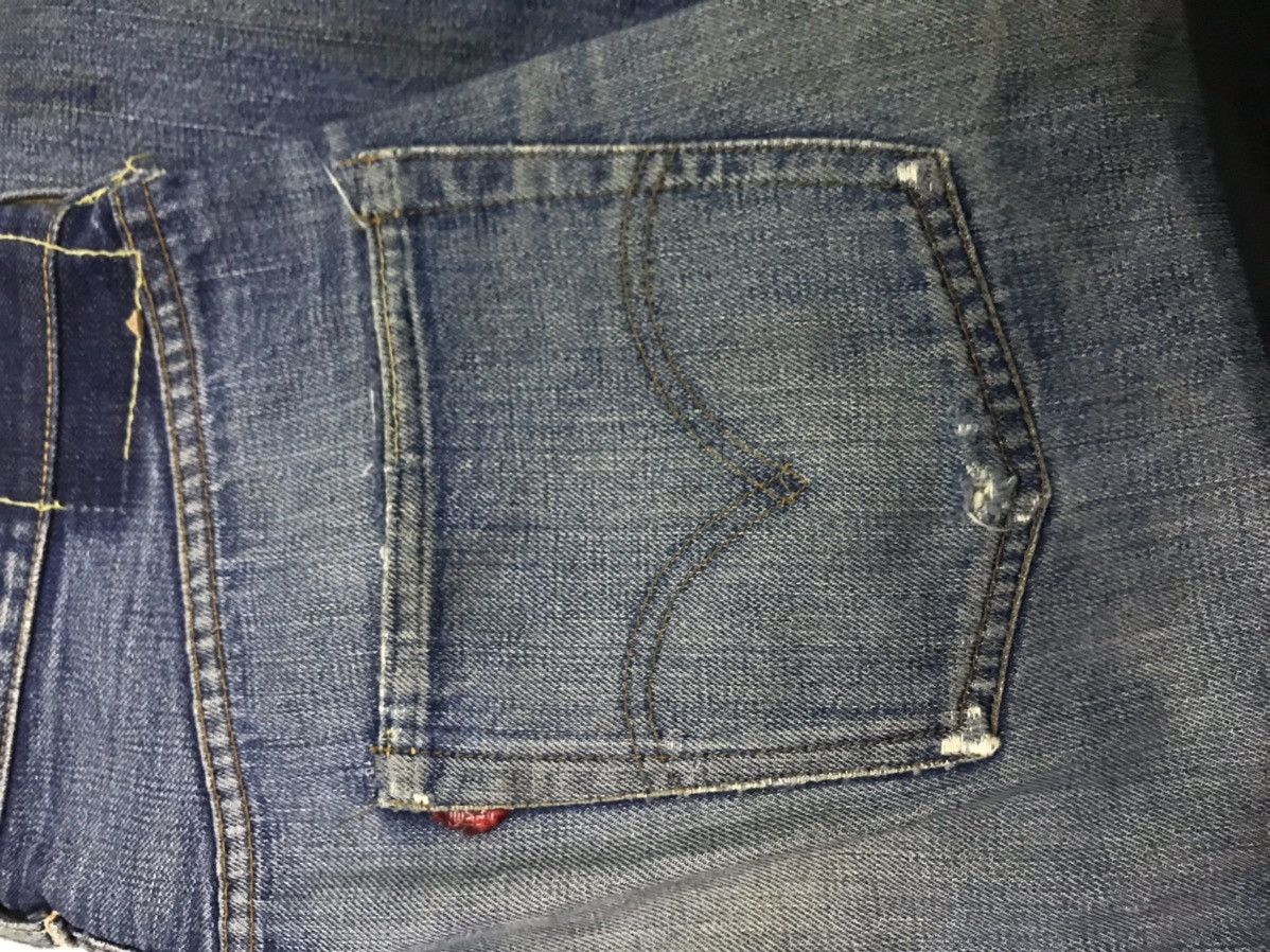 Levi's Vintage Clothing 💥 Levis Sashiko💥 Vintage Levis Big E Top Button 4💥 Size US 32 / EU 48 - 15 Thumbnail