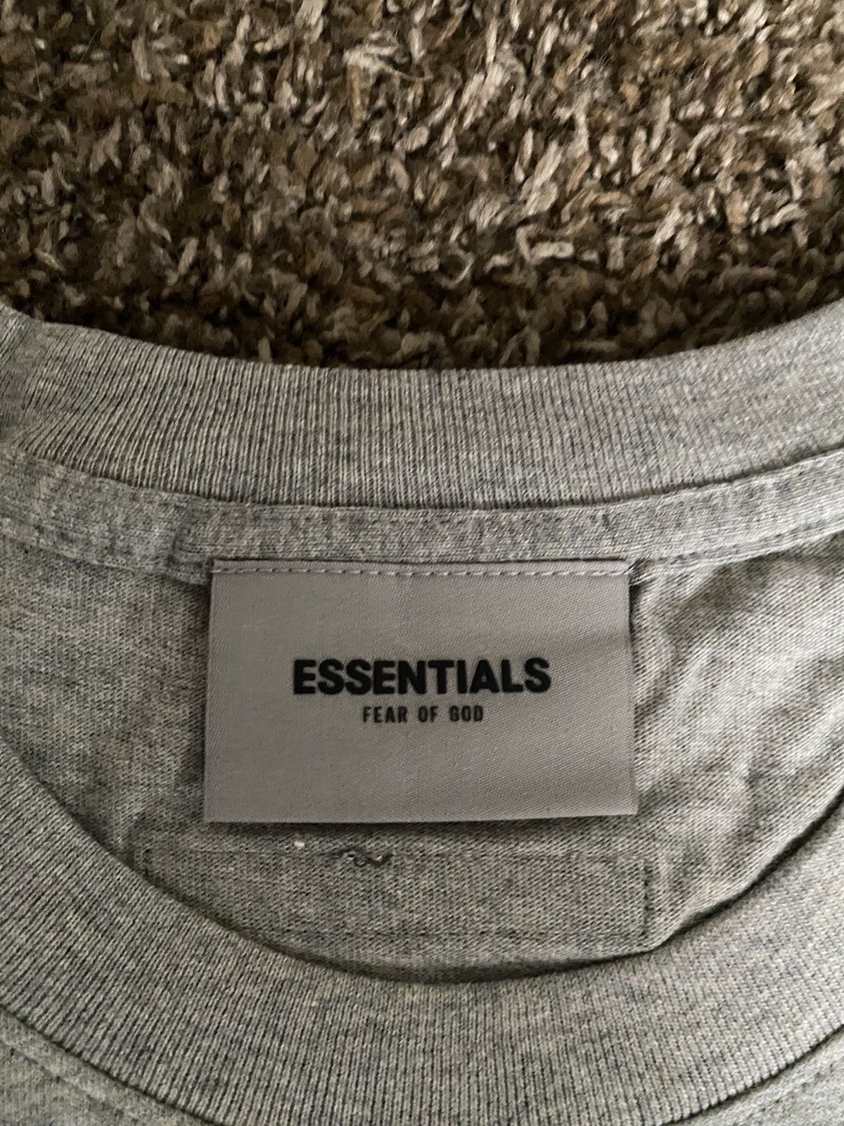 Fear of God Fear of God Essentials T-Shirt - Light Oatmeal - Size L Size US L / EU 52-54 / 3 - 4 Thumbnail