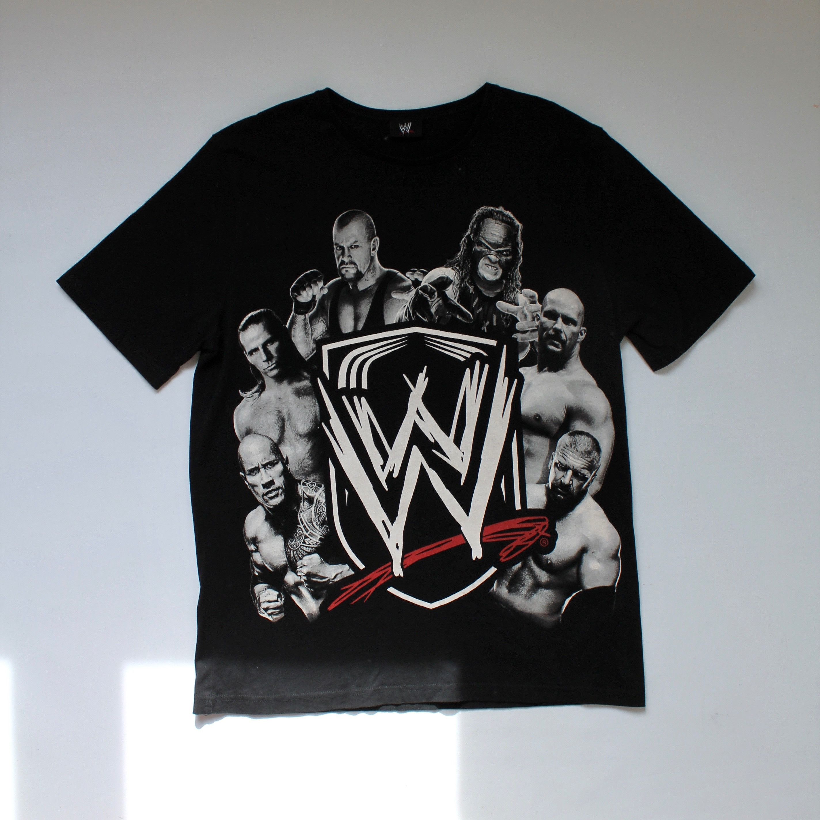 Vintage Vintage! WRESTLE MANIA T-shirt short sleeve Size US L / EU 52-54 / 3 - 2 Thumbnail