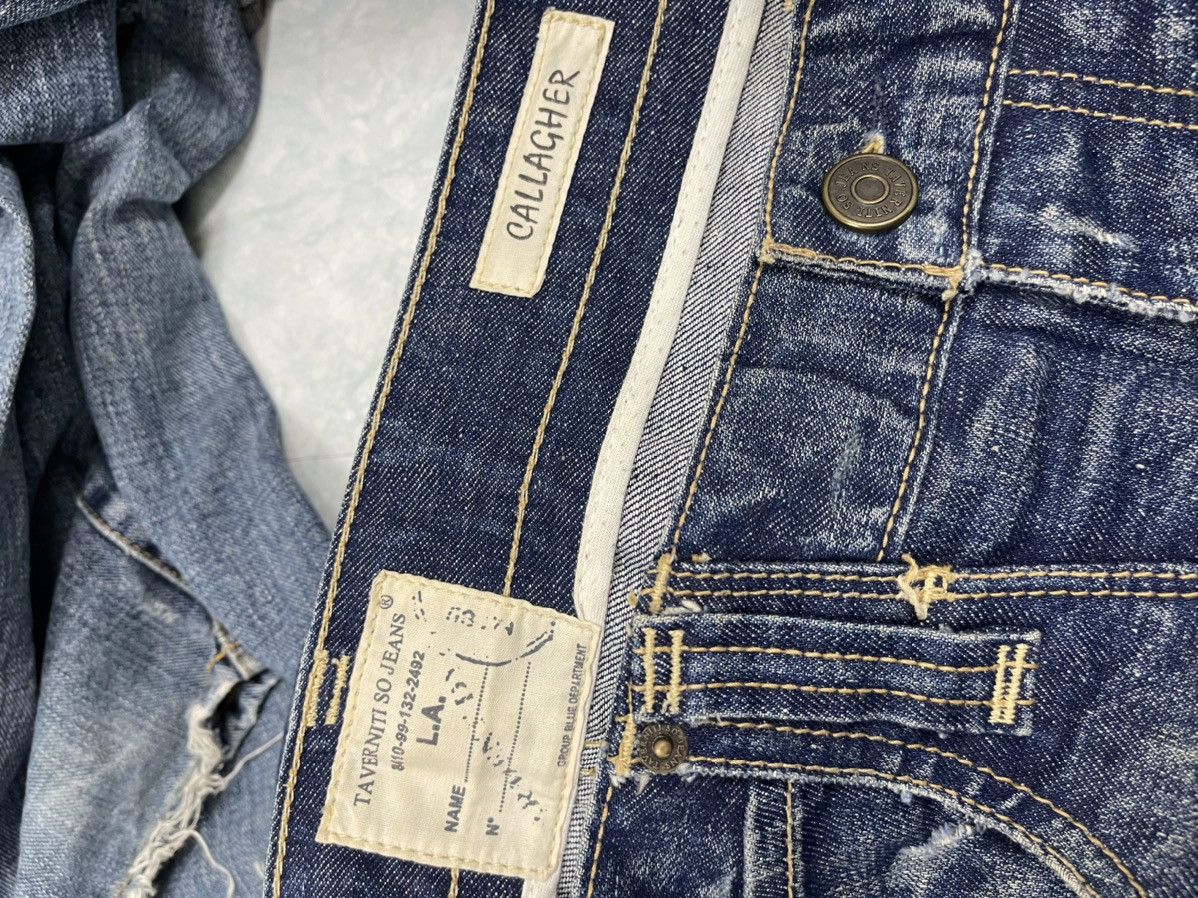 Vintage Vintage TAVERNITI So Jeans L.A Streetwear Distressed Size US 29 - 9 Thumbnail