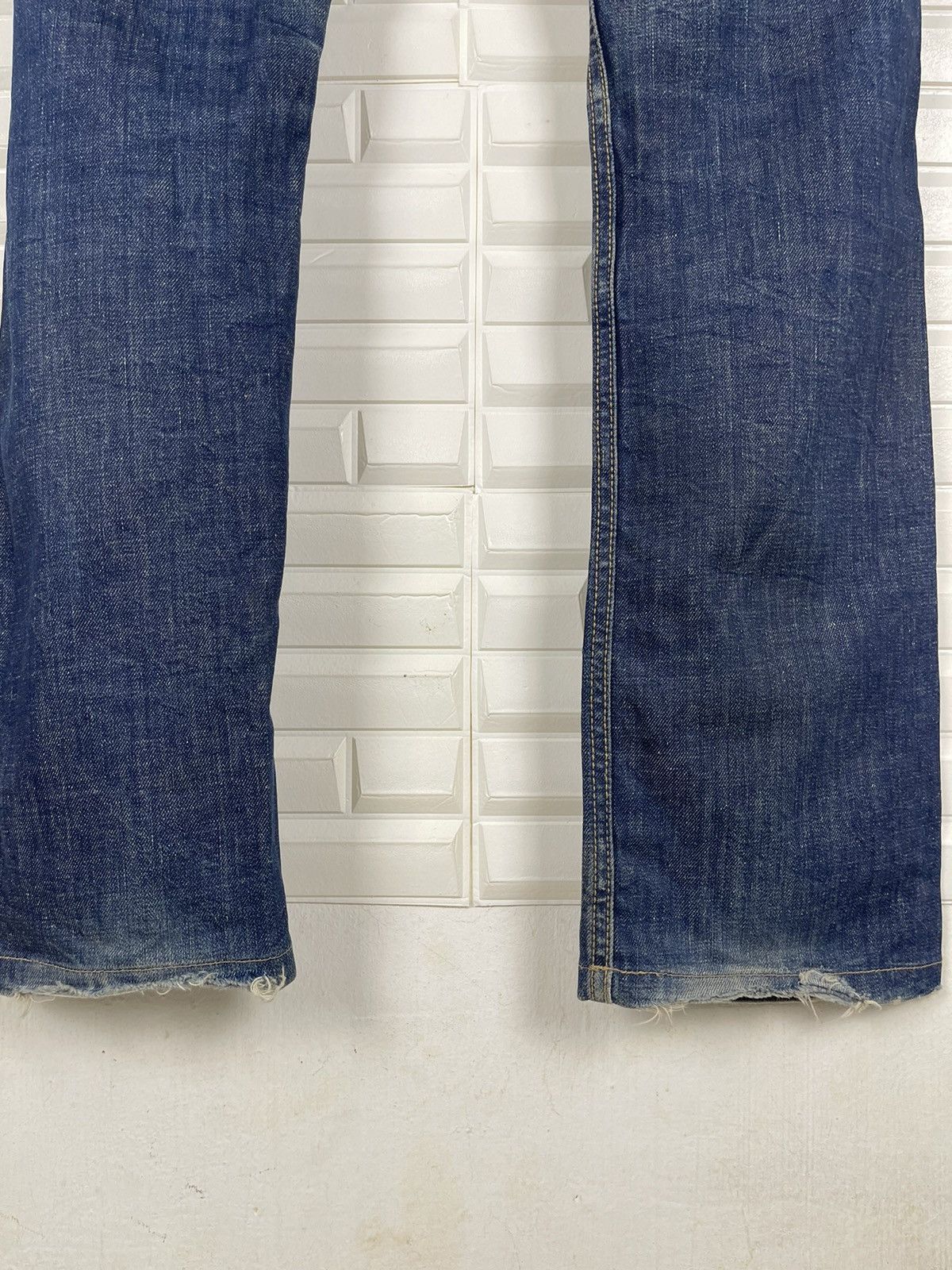 Vintage Vintage TAVERNITI So Jeans L.A Streetwear Distressed Size US 29 - 7 Thumbnail